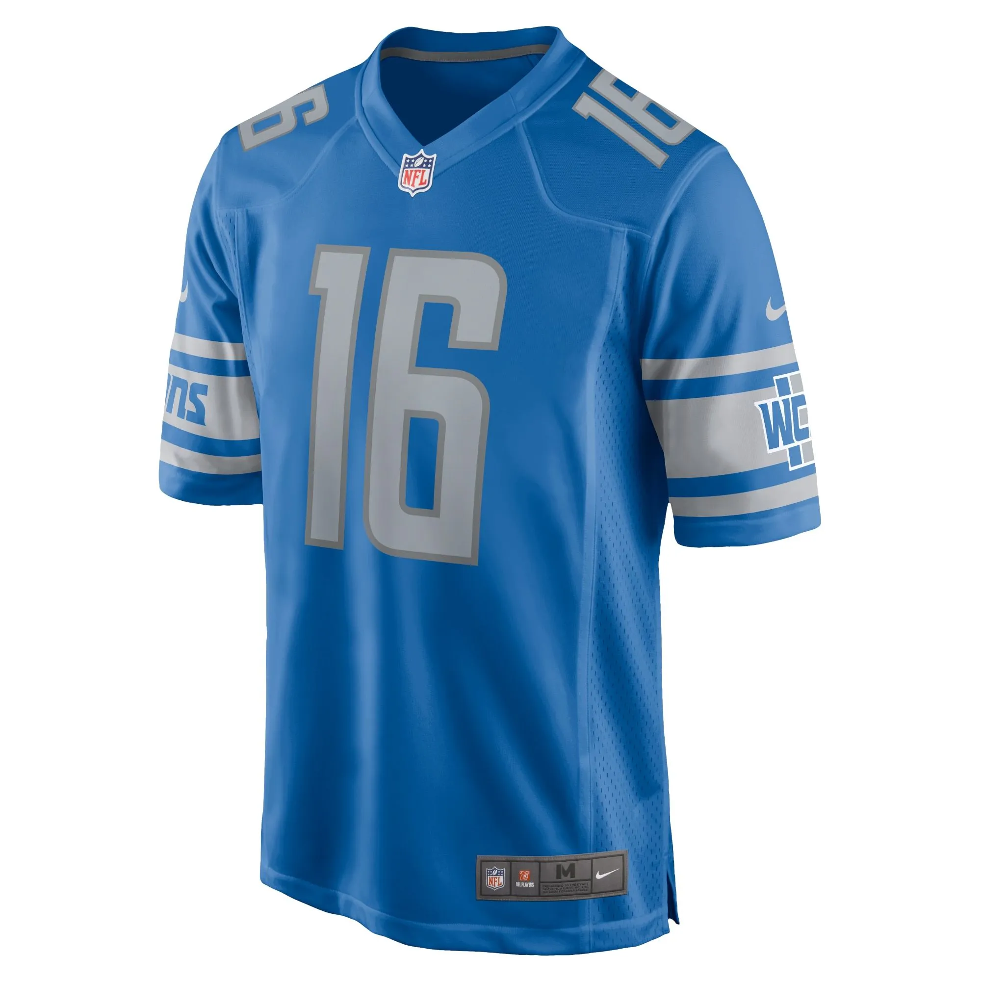 Jared Goff Detroit Lions  Player Game Jersey - Blue