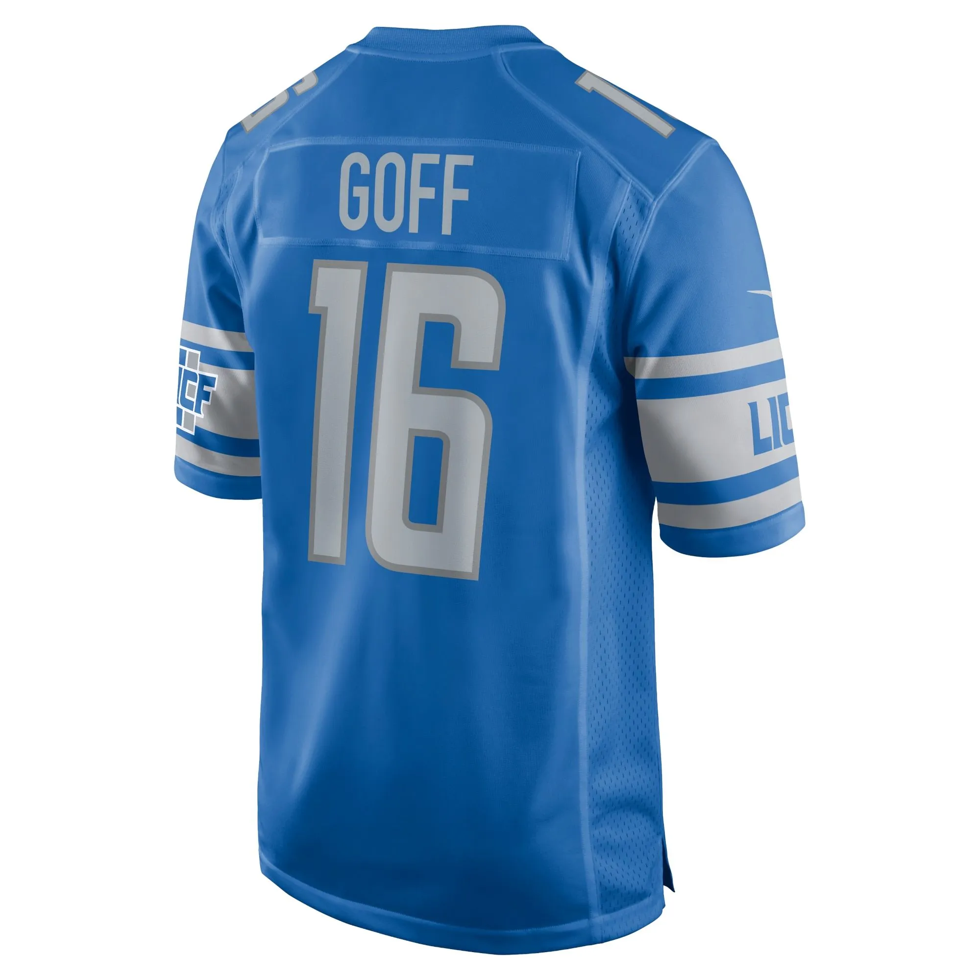 Jared Goff Detroit Lions  Player Game Jersey - Blue