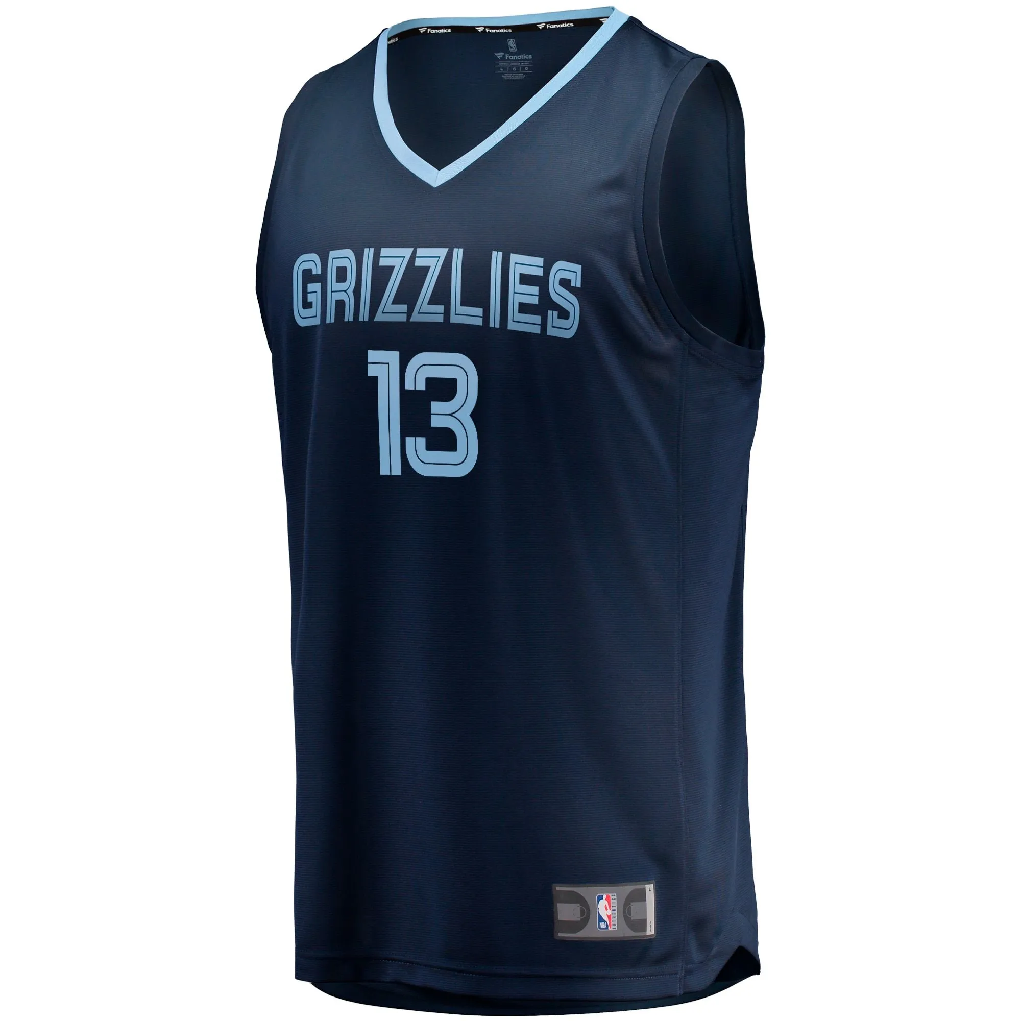 Jaren Jackson Jr. Memphis Grizzlies Fanatics Branded Fast Break Player Jersey Navy - Icon Edition