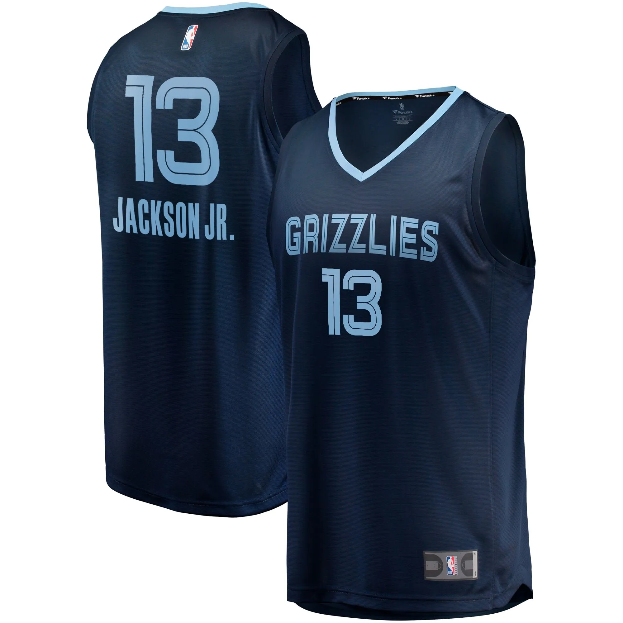 Jaren Jackson Jr. Memphis Grizzlies Fanatics Branded Fast Break Replica Jersey - Icon Edition - Navy