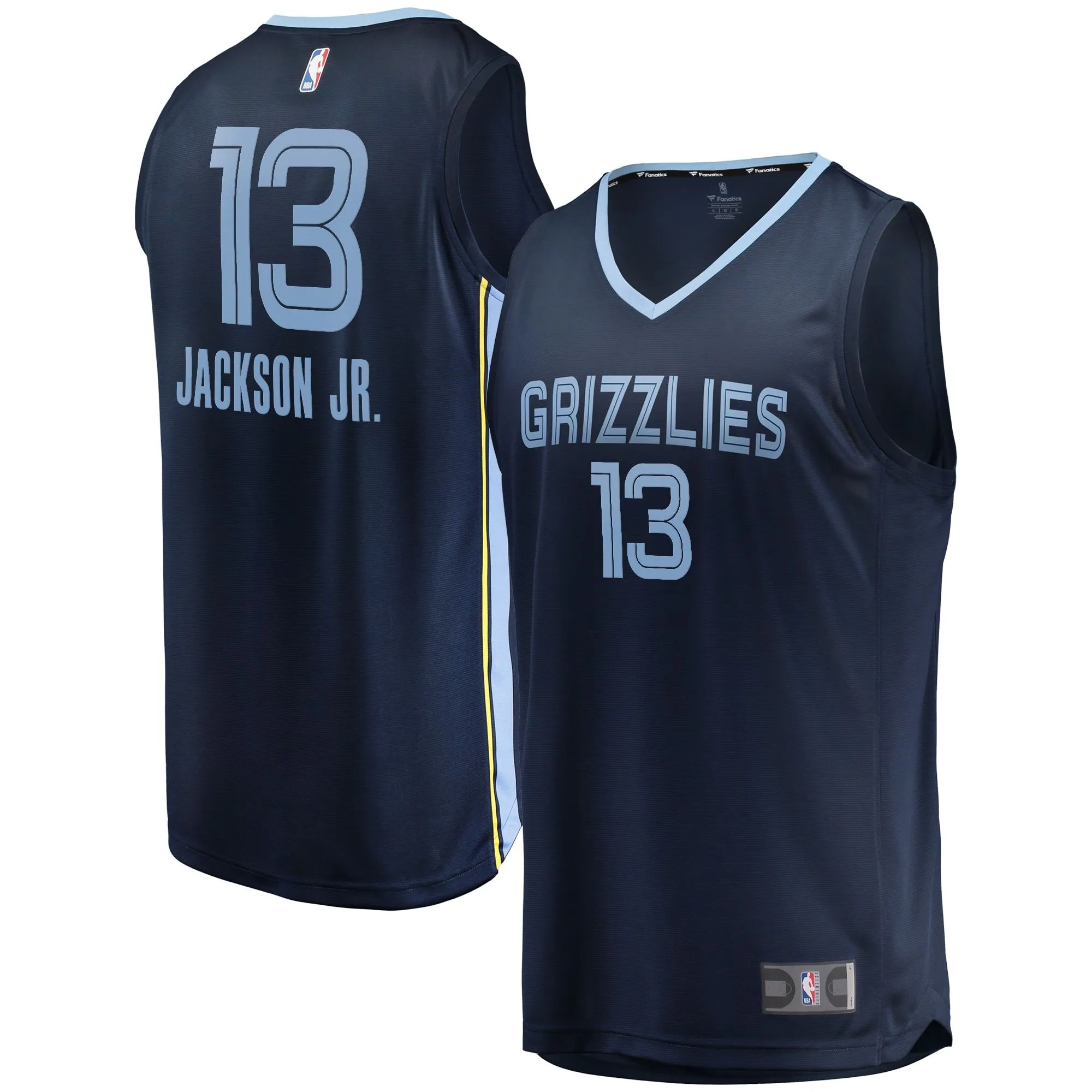 Jaren Jackson Jr. Memphis Grizzlies Fanatics Branded Youth 2021/22 Fast Break Replica Jersey - Icon Edition - Navy