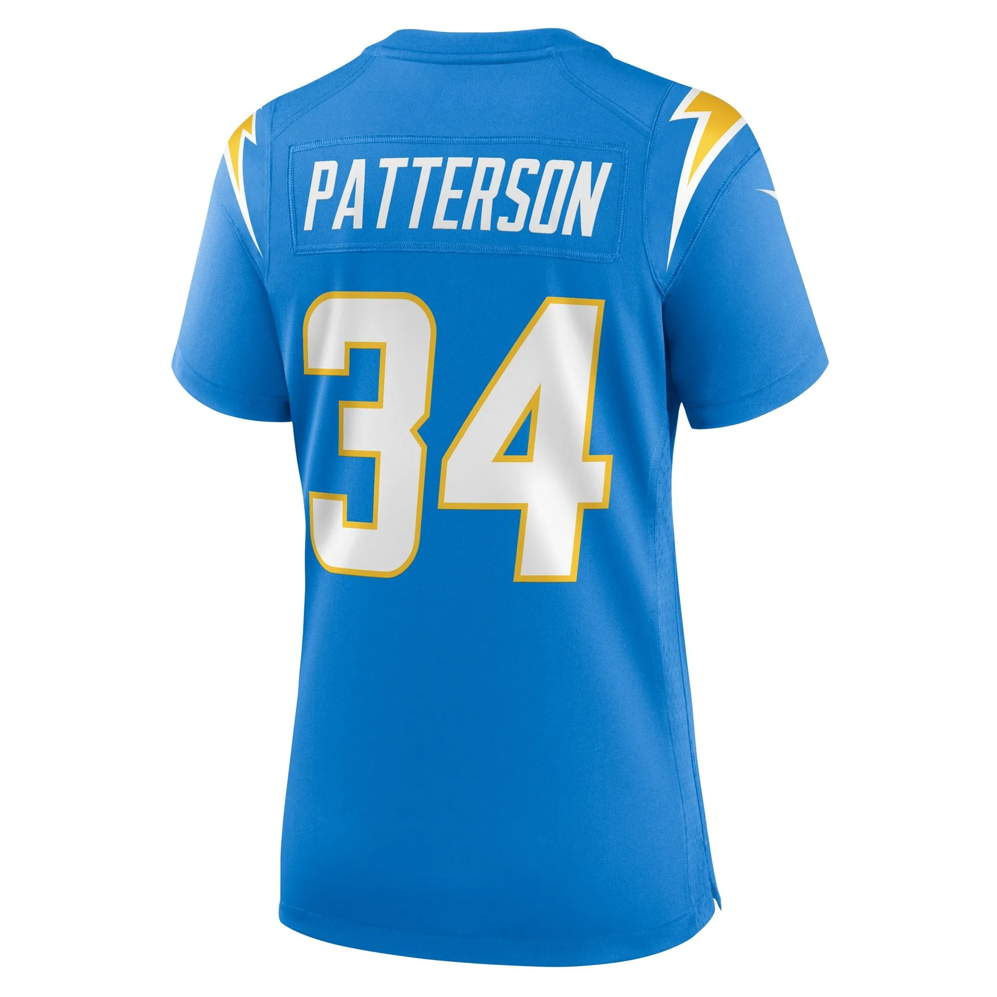 Jaret Patterson Los Angeles Chargers  Women's Team Game Jersey -  Powder Blue