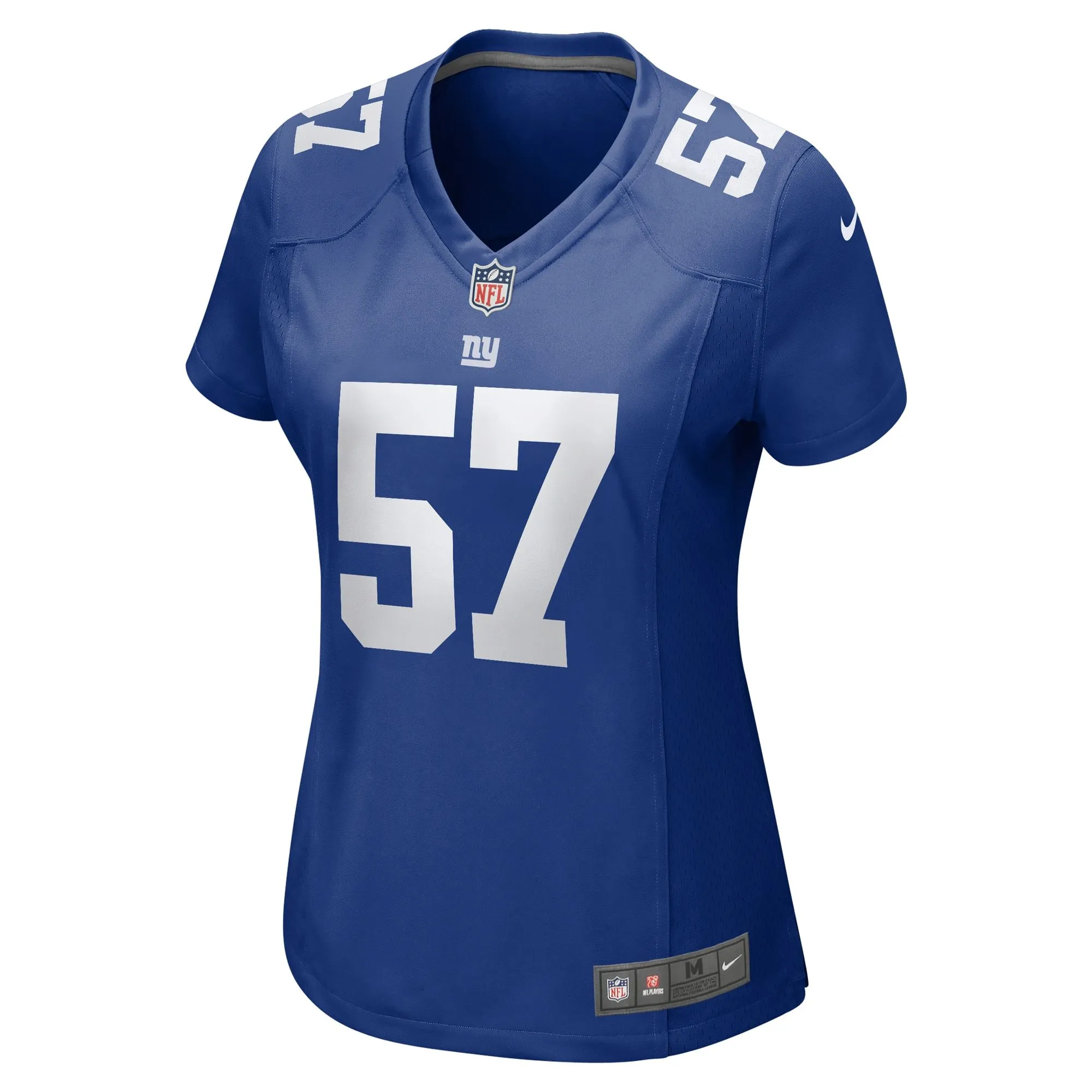 Jarrad Davis New York Giants  Women's Team Game Jersey -  Royal