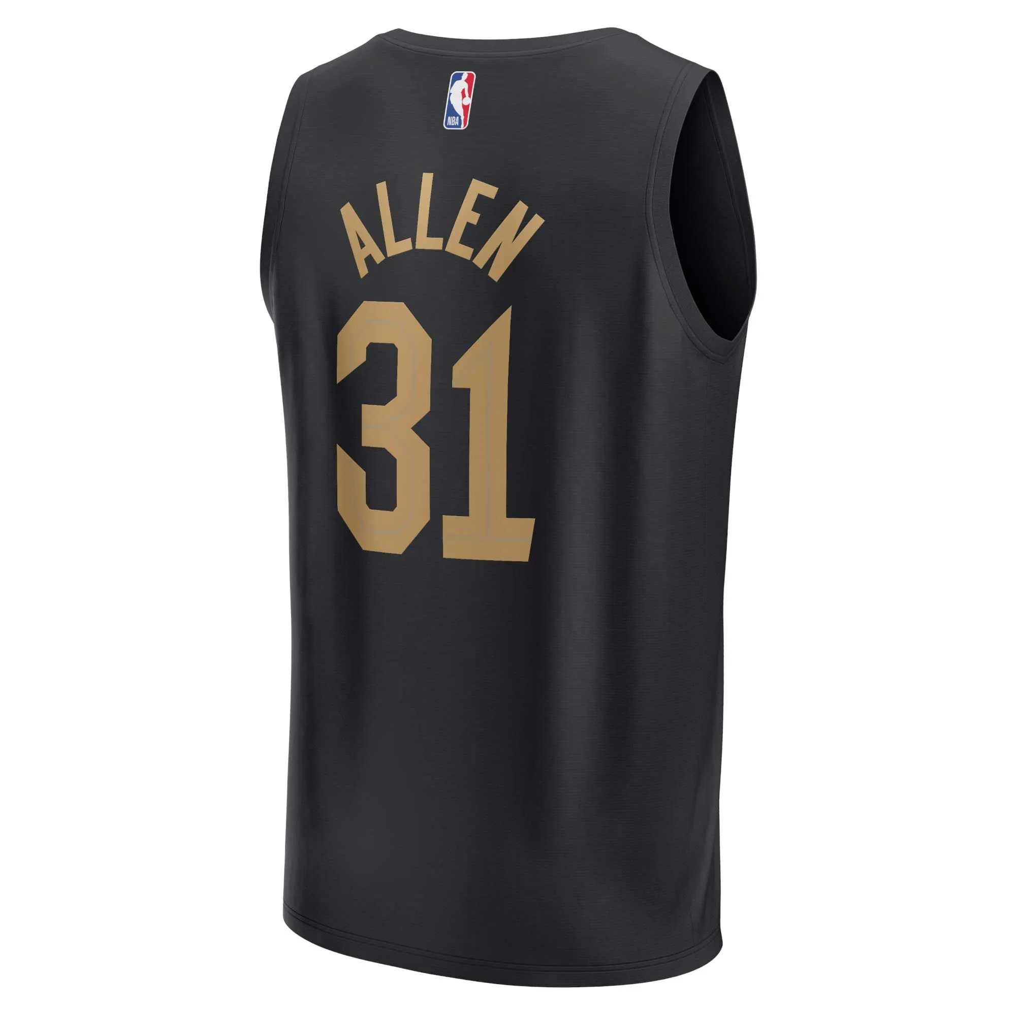 Jarrett Allen Cleveland Cavaliers Fanatics Branded Youth Fast Break Player Jersey - Black - Statement Edition