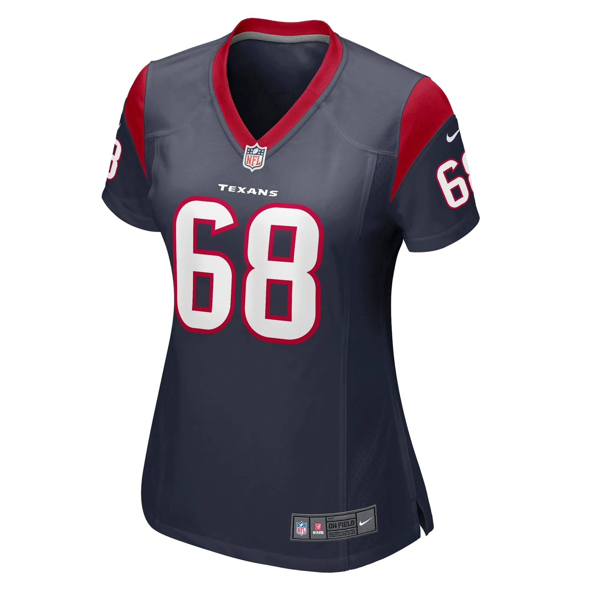 Jarrett Patterson Houston Texans  Women's Team Game Jersey - Navy