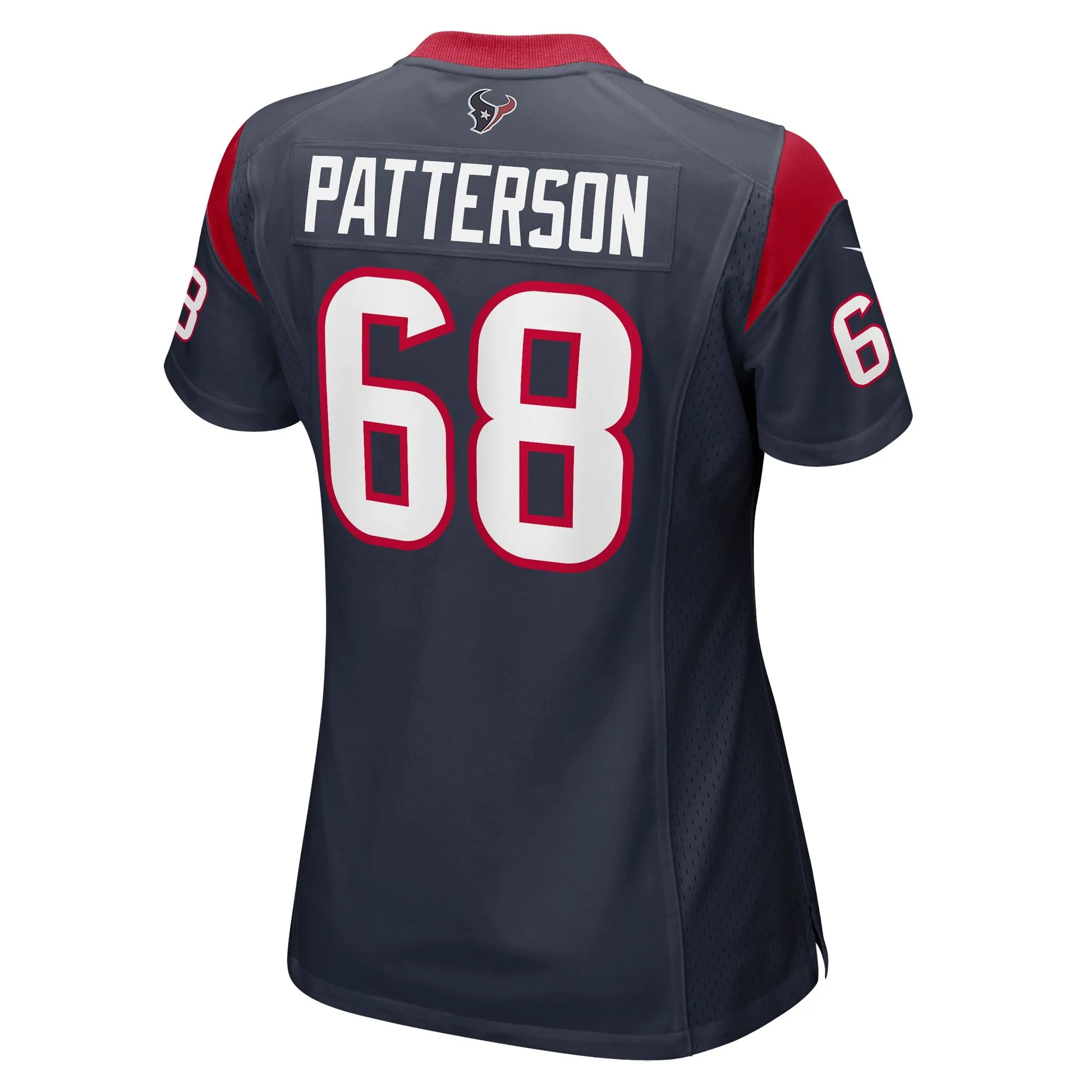 Jarrett Patterson Houston Texans  Women's Team Game Jersey - Navy