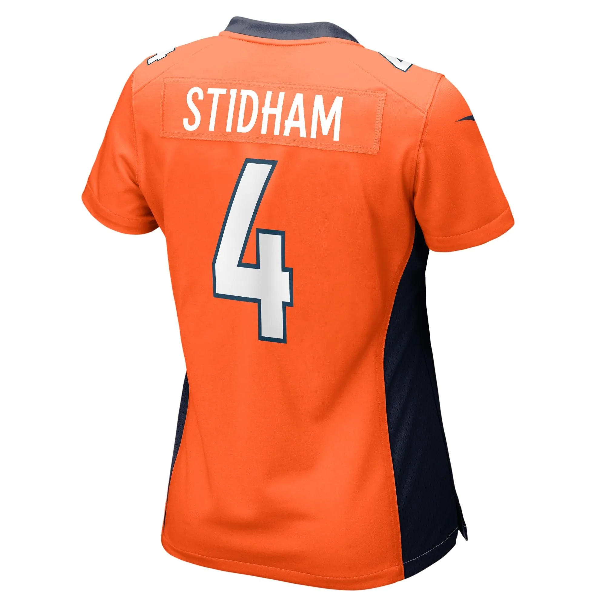 Jarrett Stidham Denver Broncos  Women's Game Player Jersey - Orange