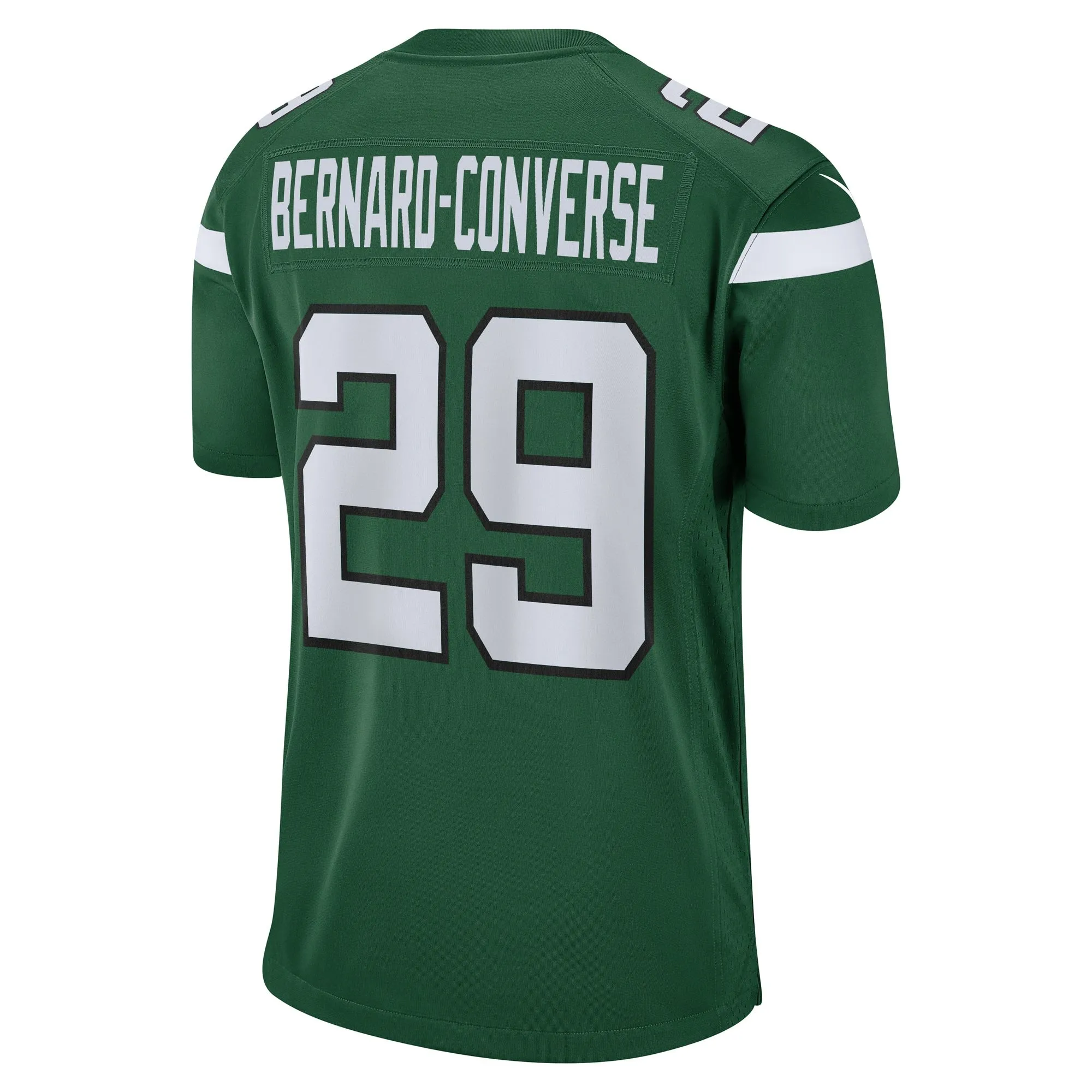 Jarrick Bernard Converse New York Jets   Game Jersey - Gotham Green