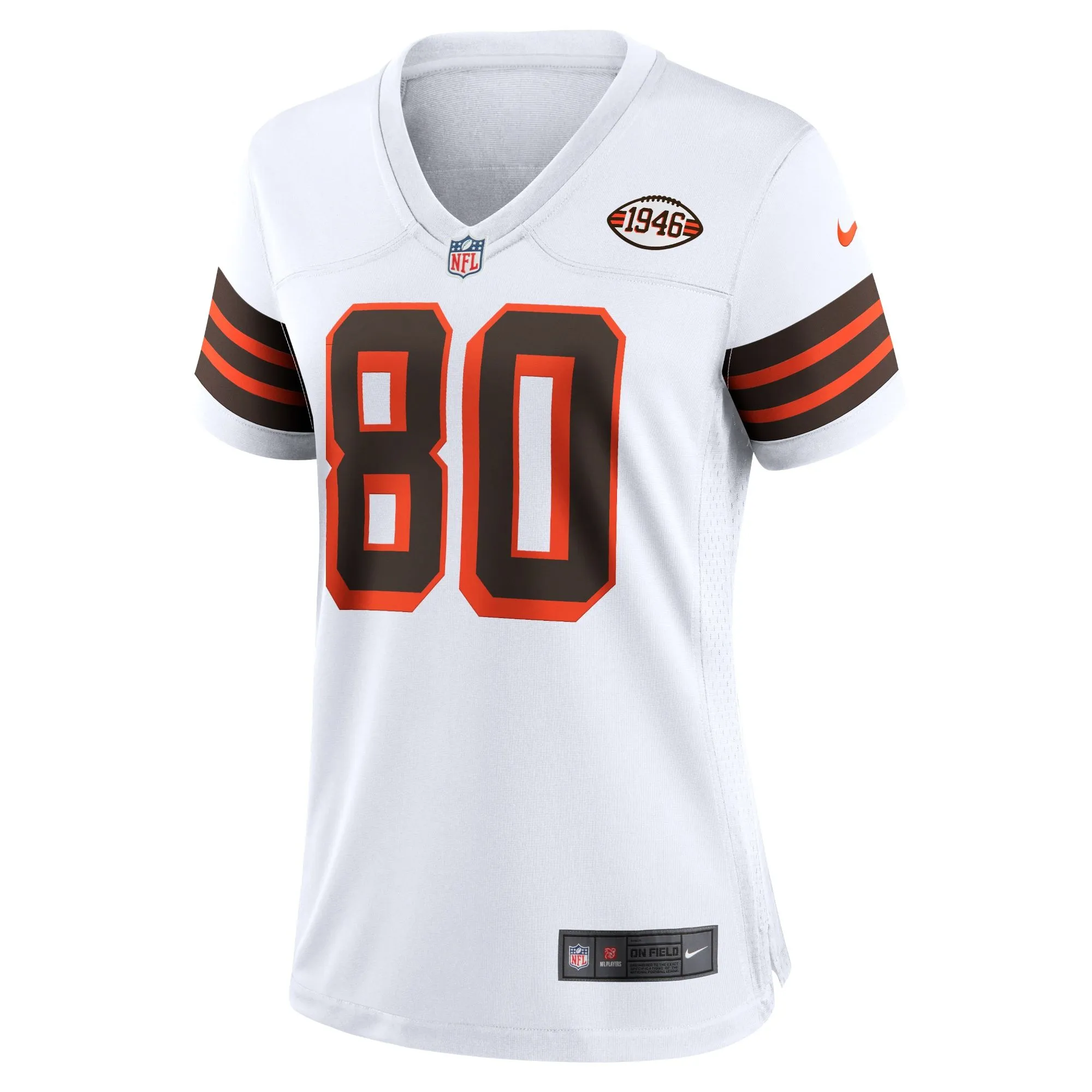 Jarvis Landry Cleveland Browns  Women's 1946 Collection Alternate Game Jersey - White