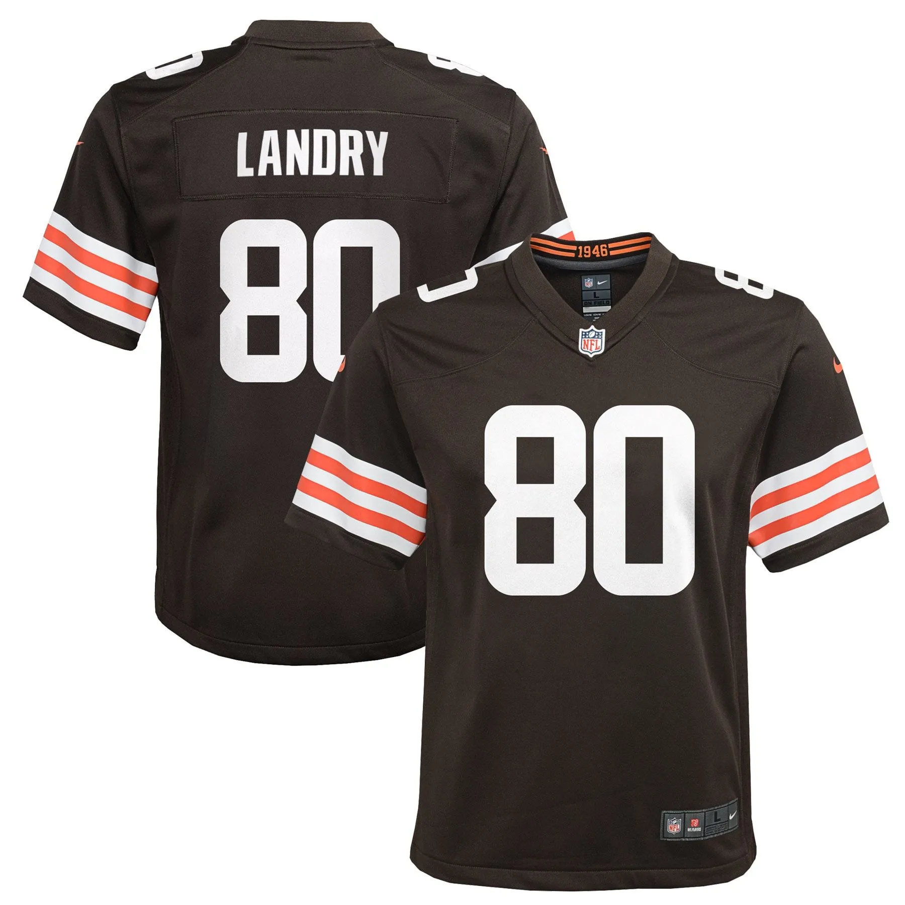 Jarvis Landry Cleveland Browns  Youth Game Jersey - Brown