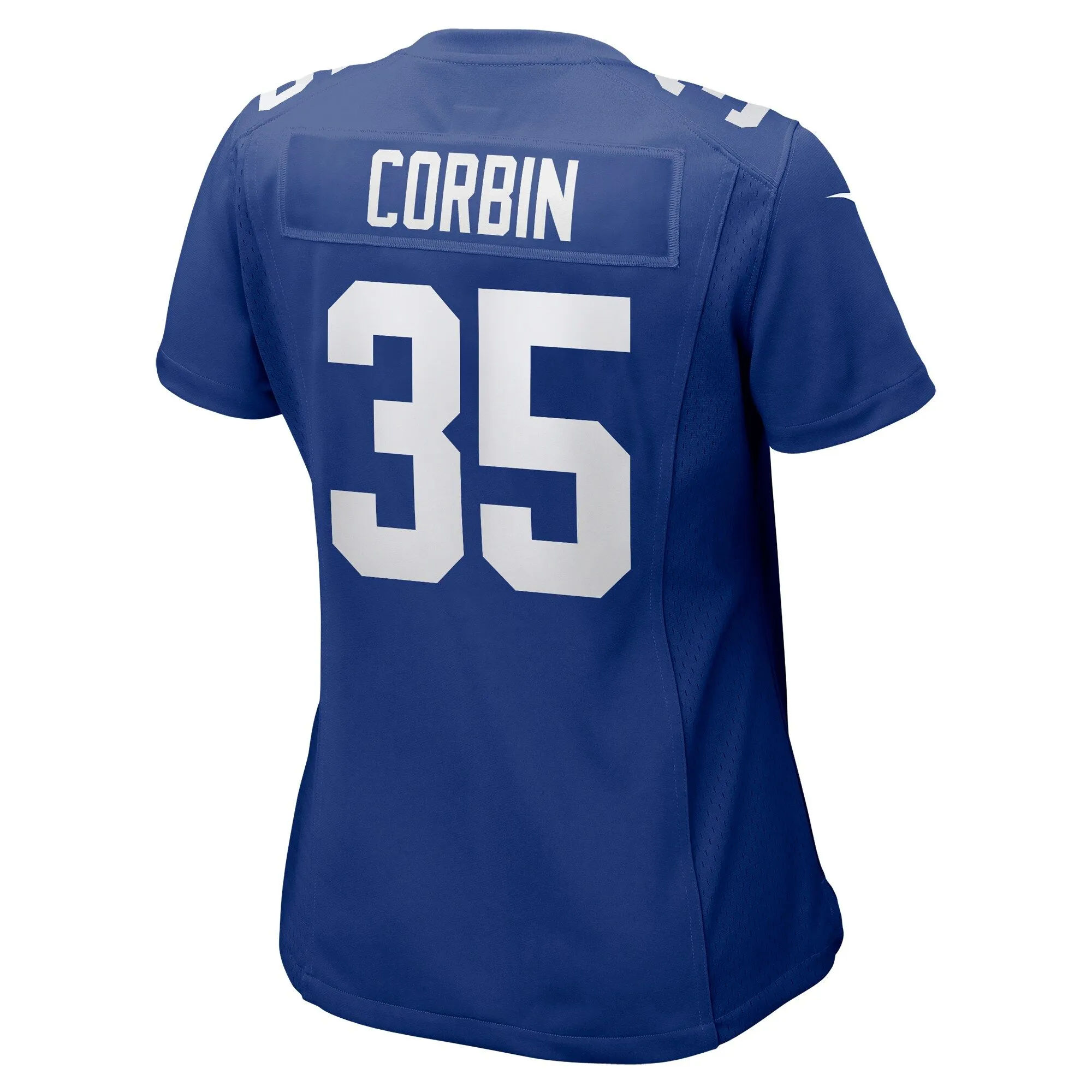 Jashaun Corbin New York Giants  Women's Team Game Jersey -  Royal