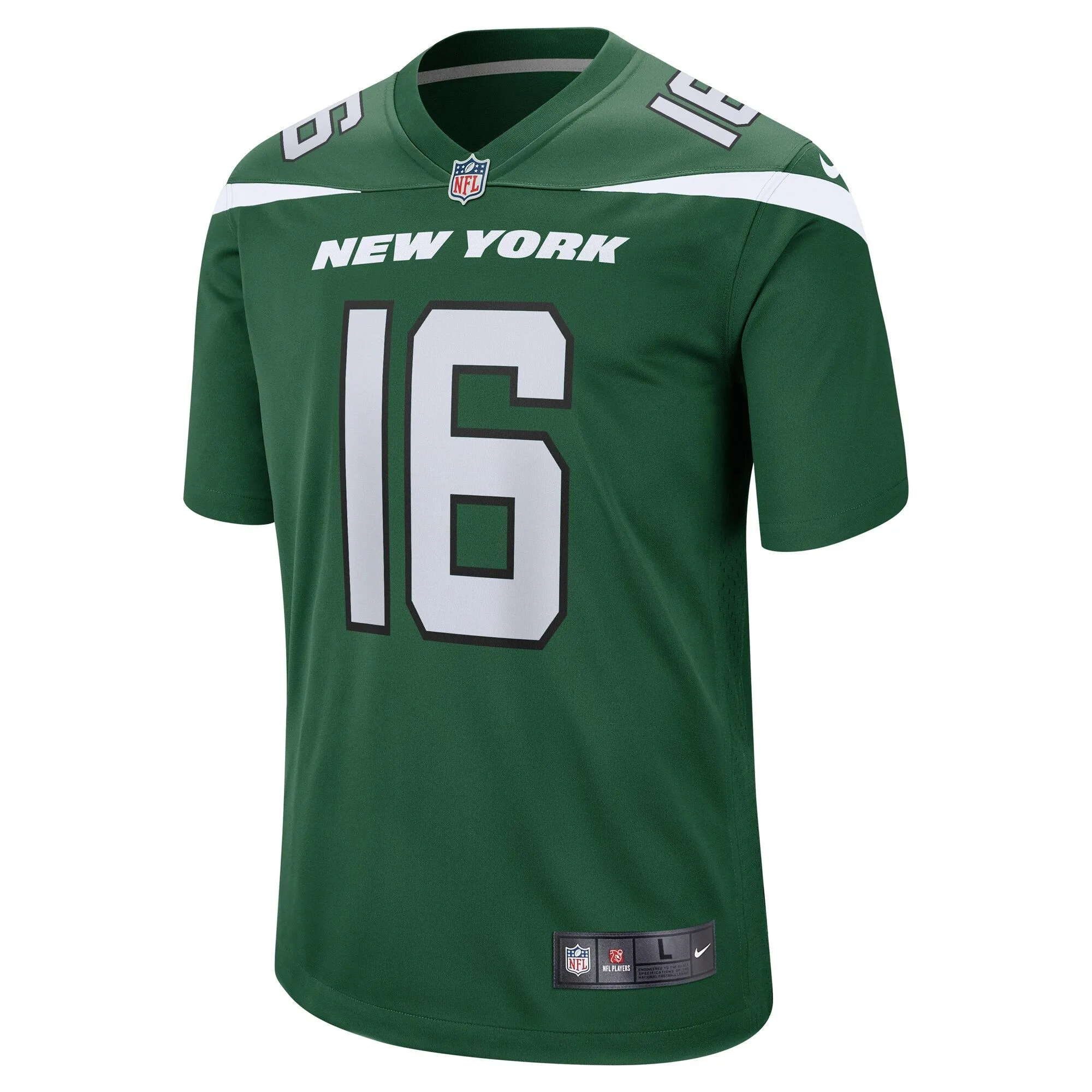 Jason Brownlee New York Jets   Game Jersey - Gotham Green