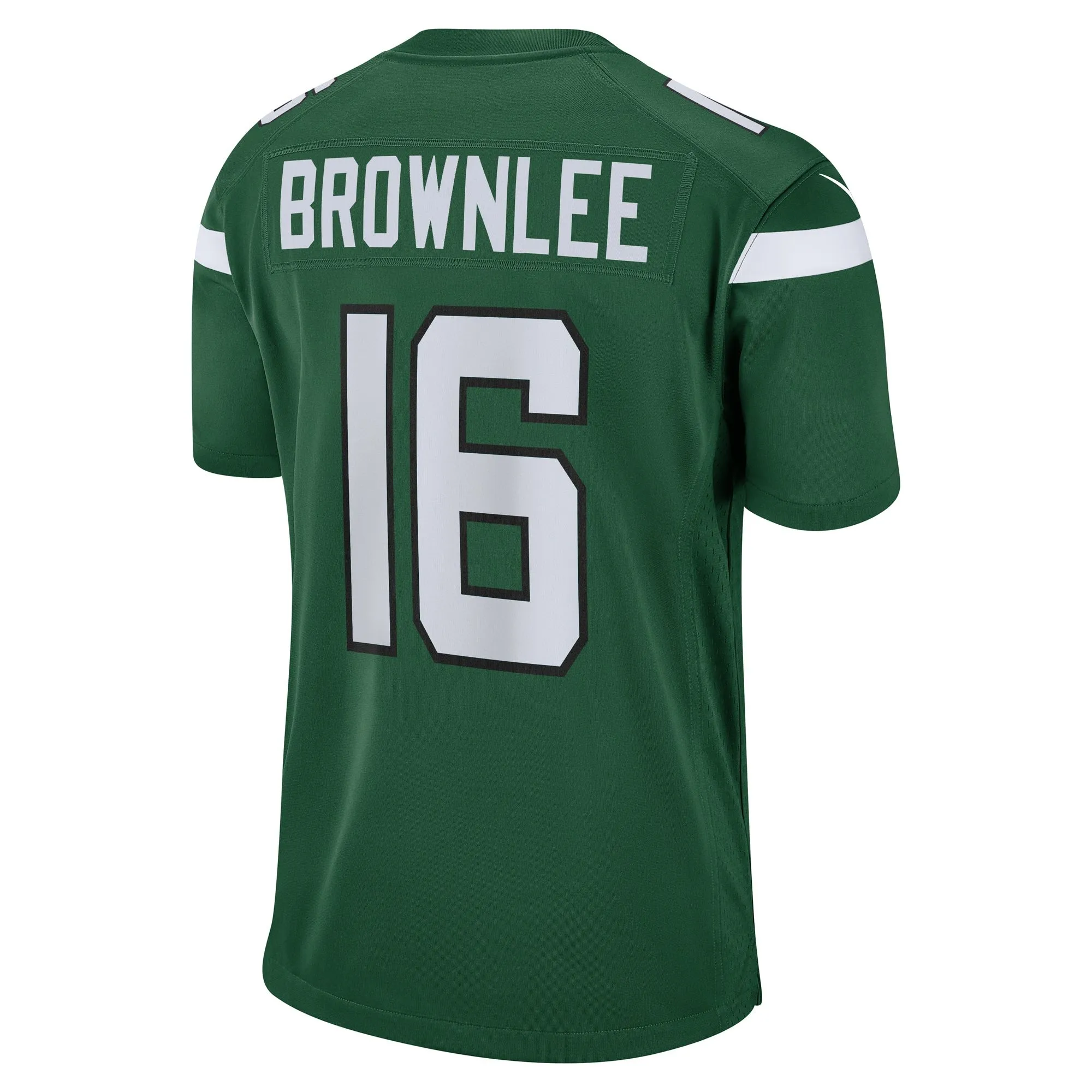 Jason Brownlee New York Jets   Game Jersey - Gotham Green