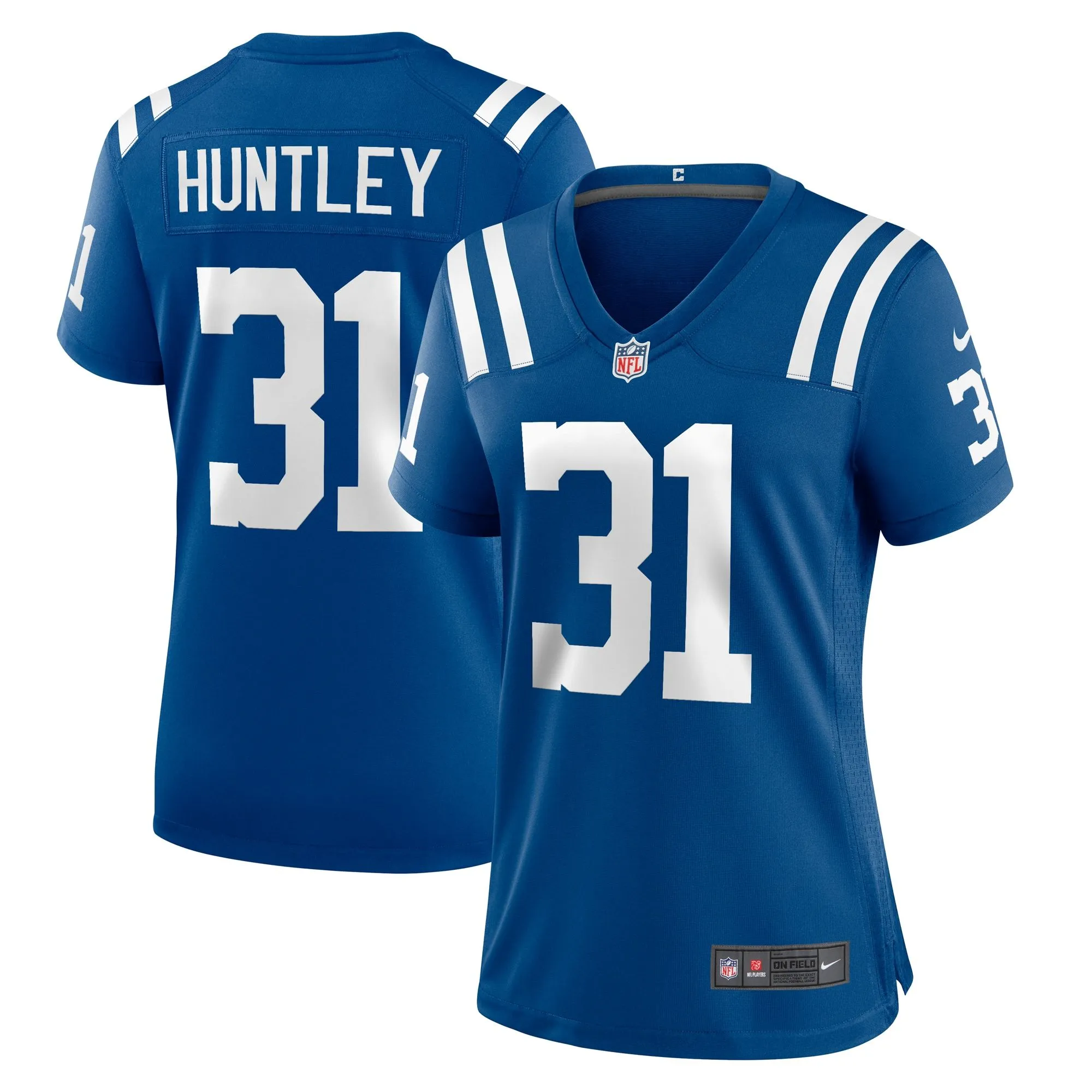 Jason Huntley Indianapolis Colts  Women's Team Game Jersey -  Royal