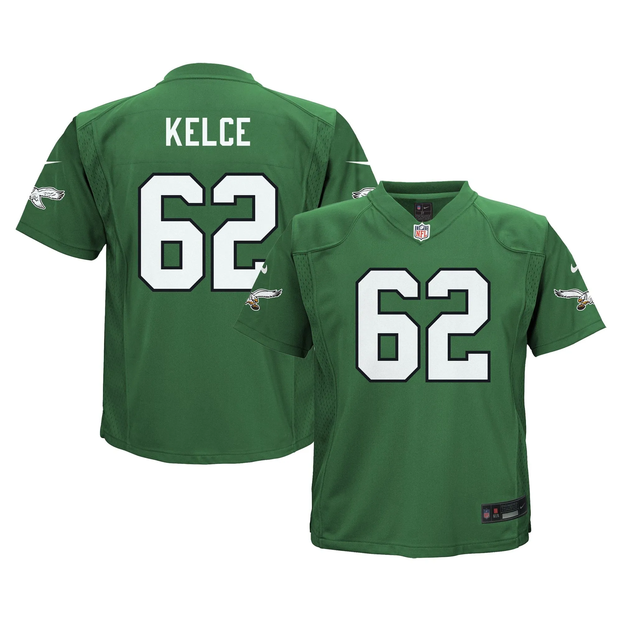 Jason Kelce Philadelphia Eagles  Infant Alternate Game Jersey - Kelly Green