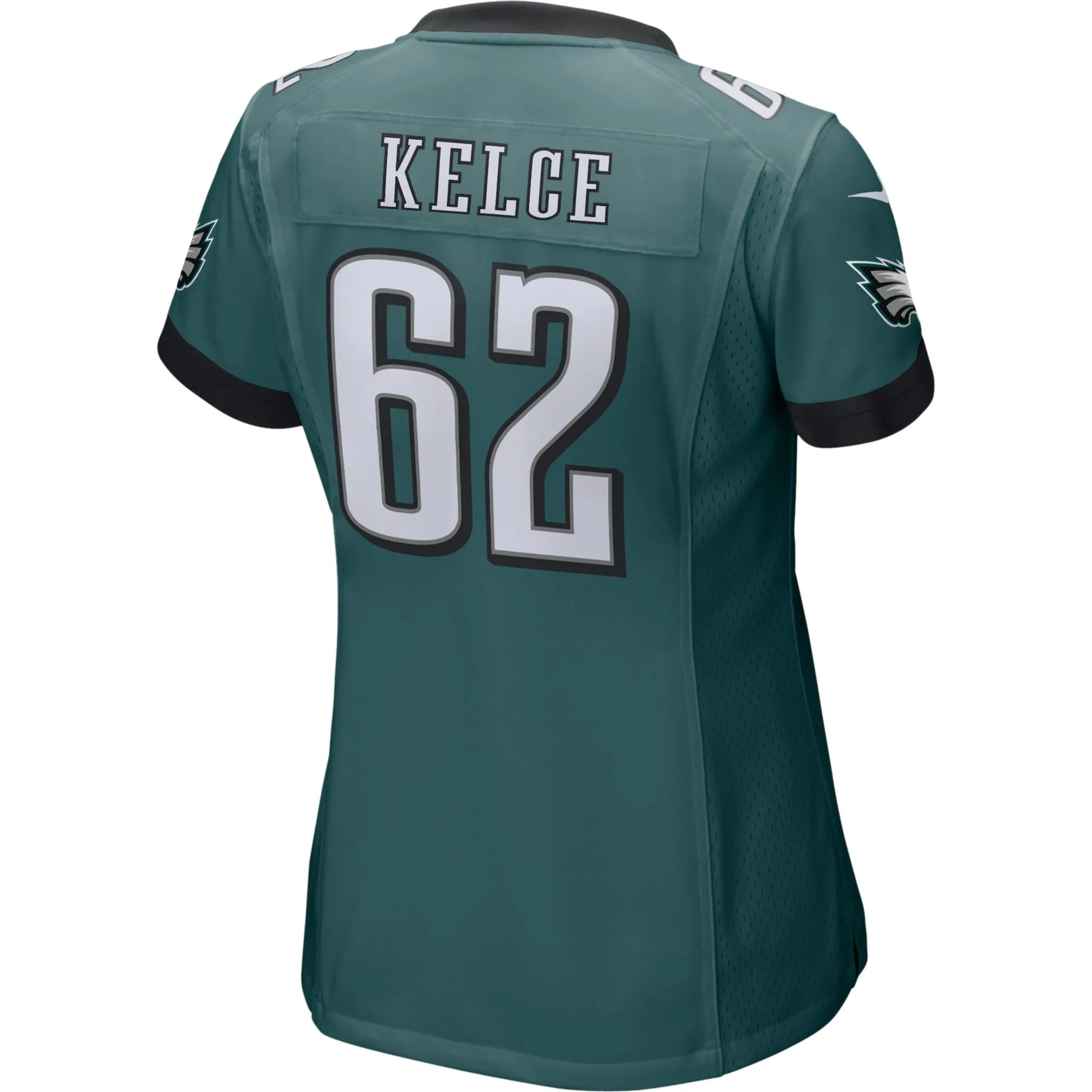 Jason Kelce Philadelphia Eagles  Women's Game Jersey - Midnight Green