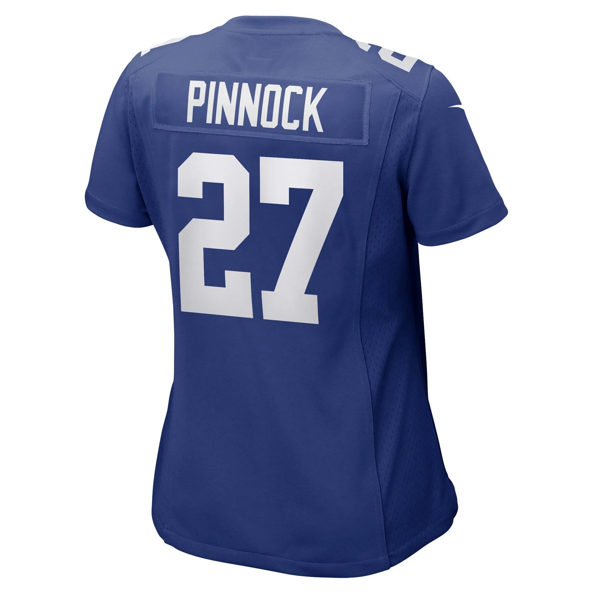 Jason Pinnock New York Giants  Women's Game Player Jersey - Royal