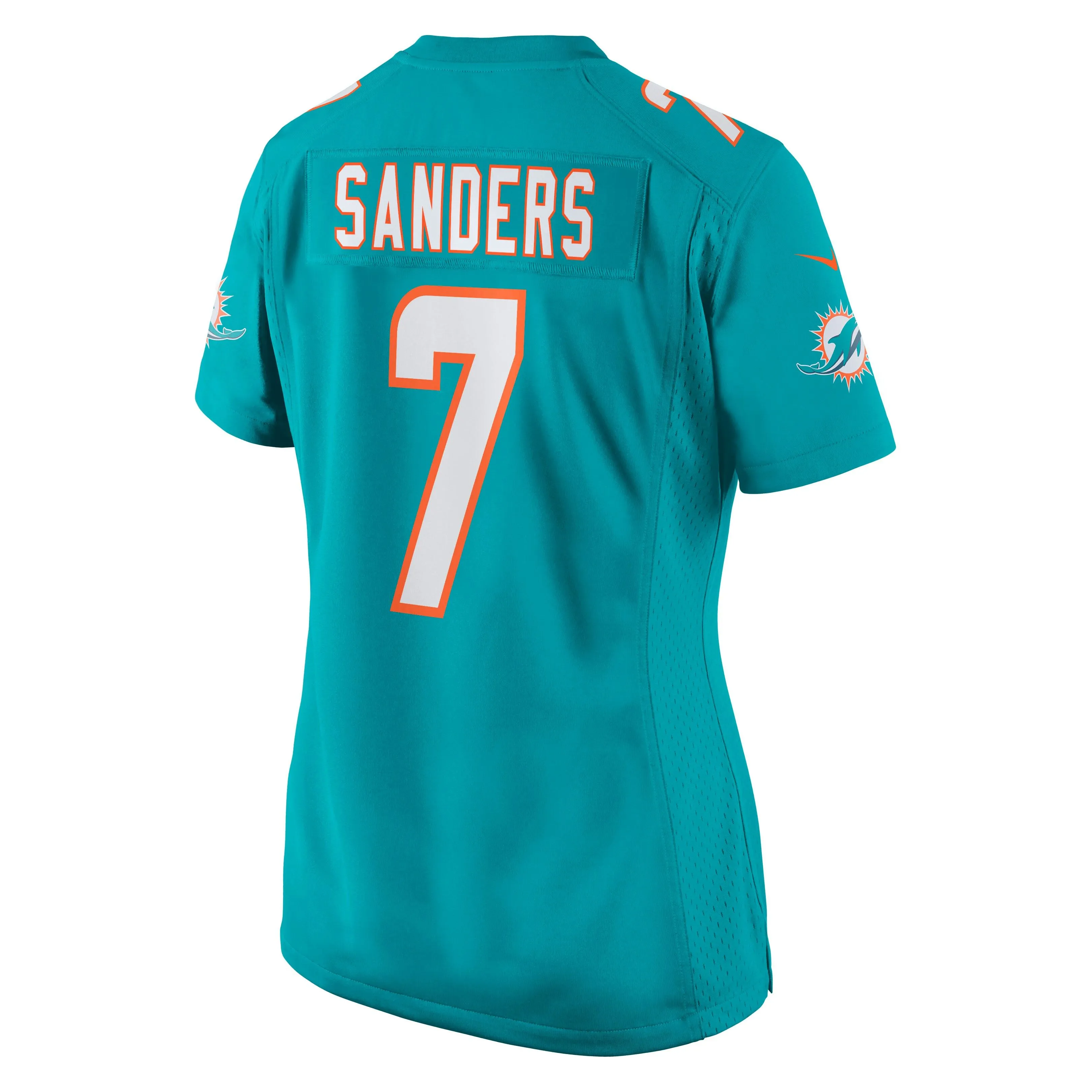 Jason Sanders Miami Dolphins  Women's Game Jersey - Aqua