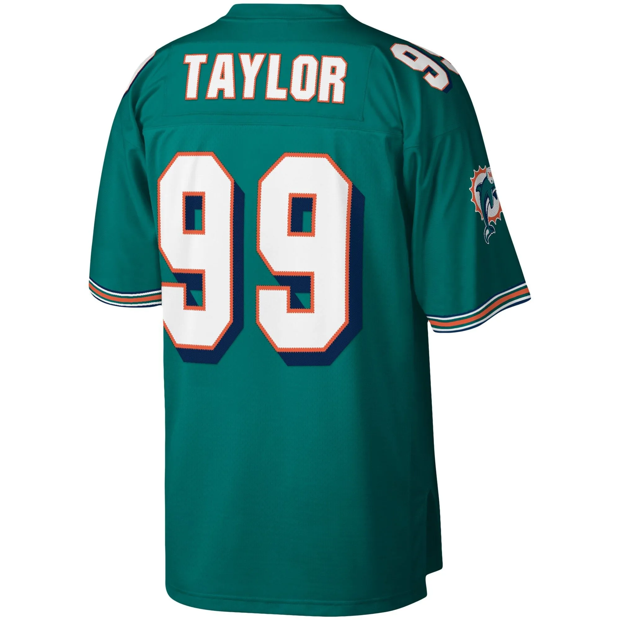 Jason Taylor Miami Dolphins Mitchell & Ness Legacy Replica Jersey - Aqua