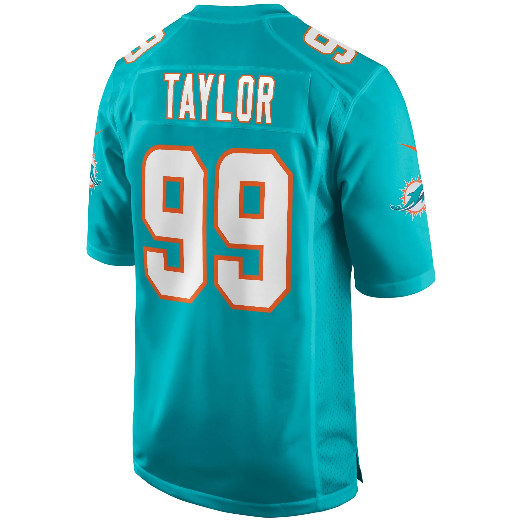 Jason Taylor Miami Dolphins  Game Retired Player Jersey - Aqua