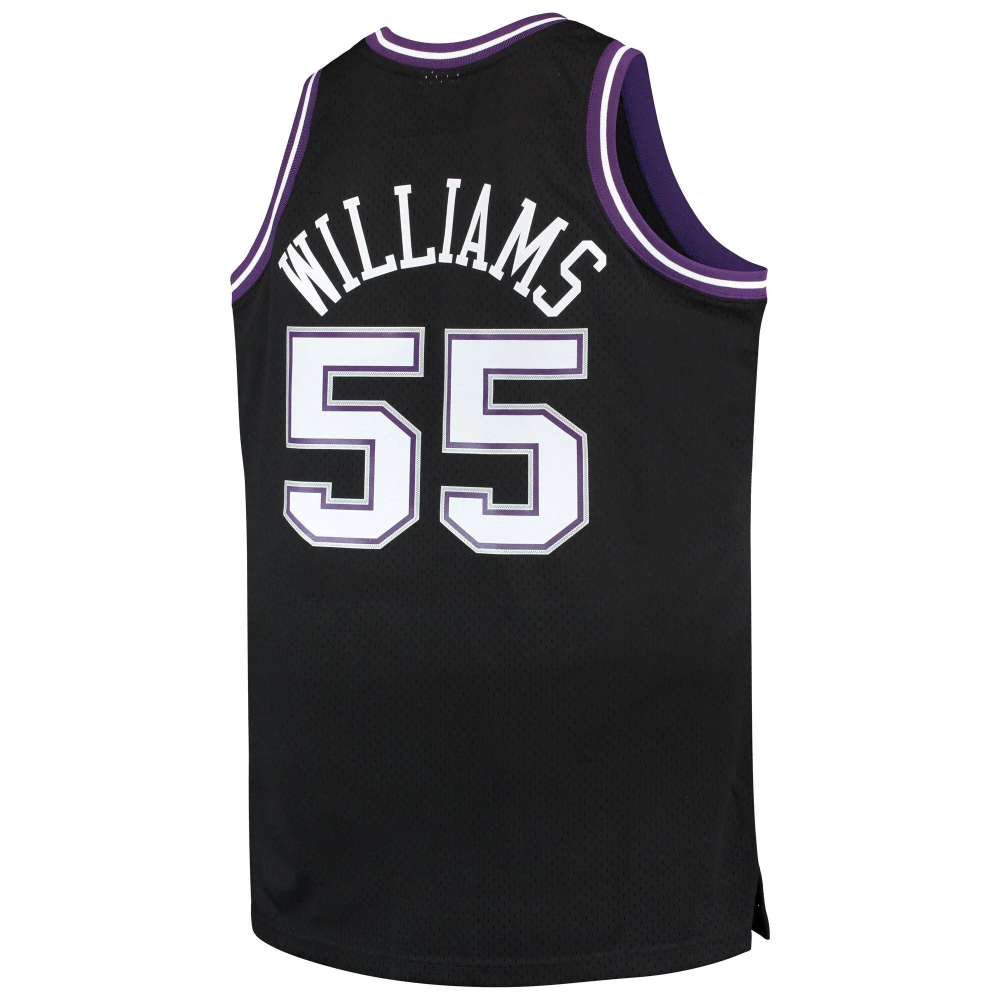 Jason Williams Sacramento Kings Mitchell & Ness Big & Tall 2000/01 Hardwood Classics Swingman Jersey - Black