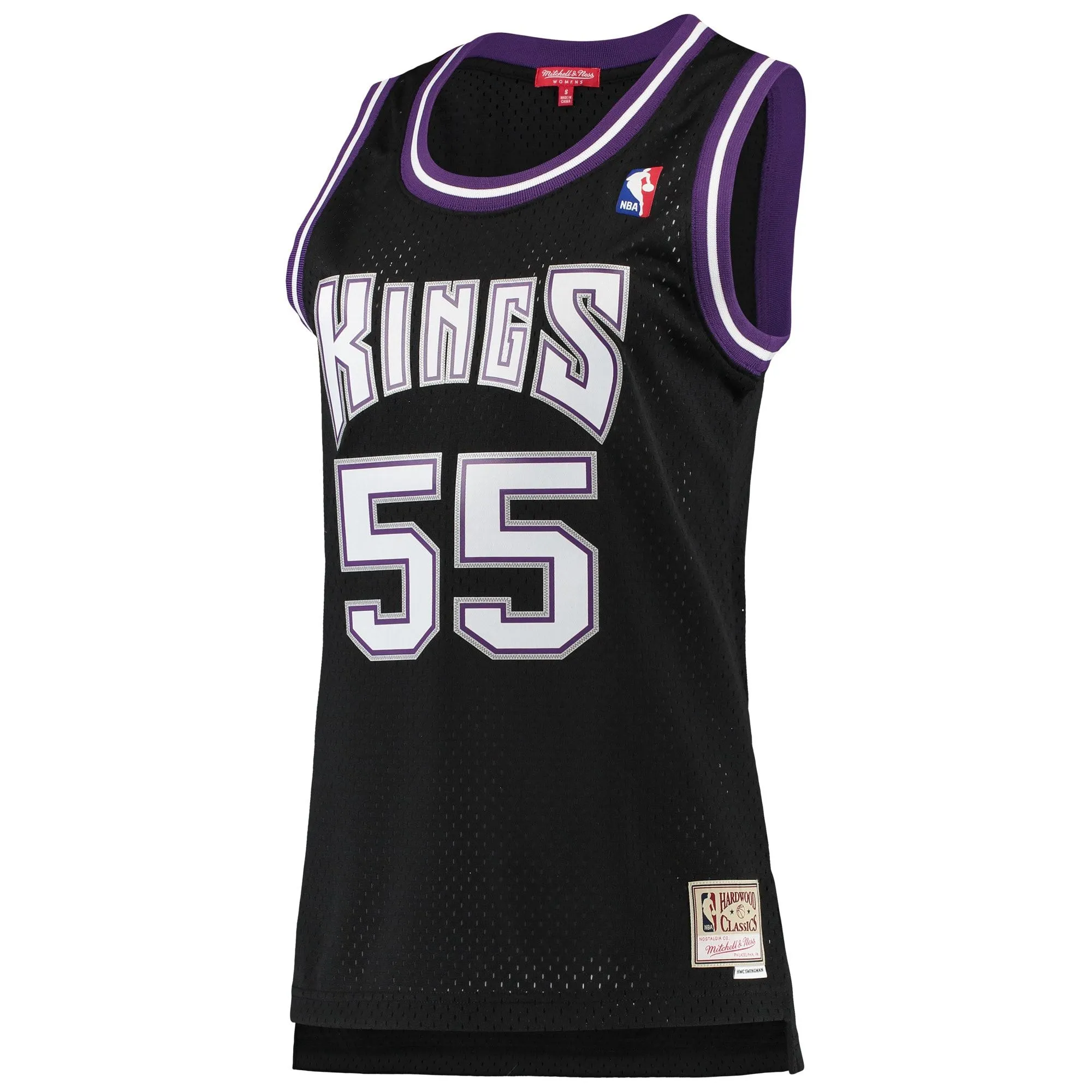 Jason Williams Sacramento Kings Mitchell & Ness Women's 2000/01 Hardwood Classics Swingman Jersey - Black