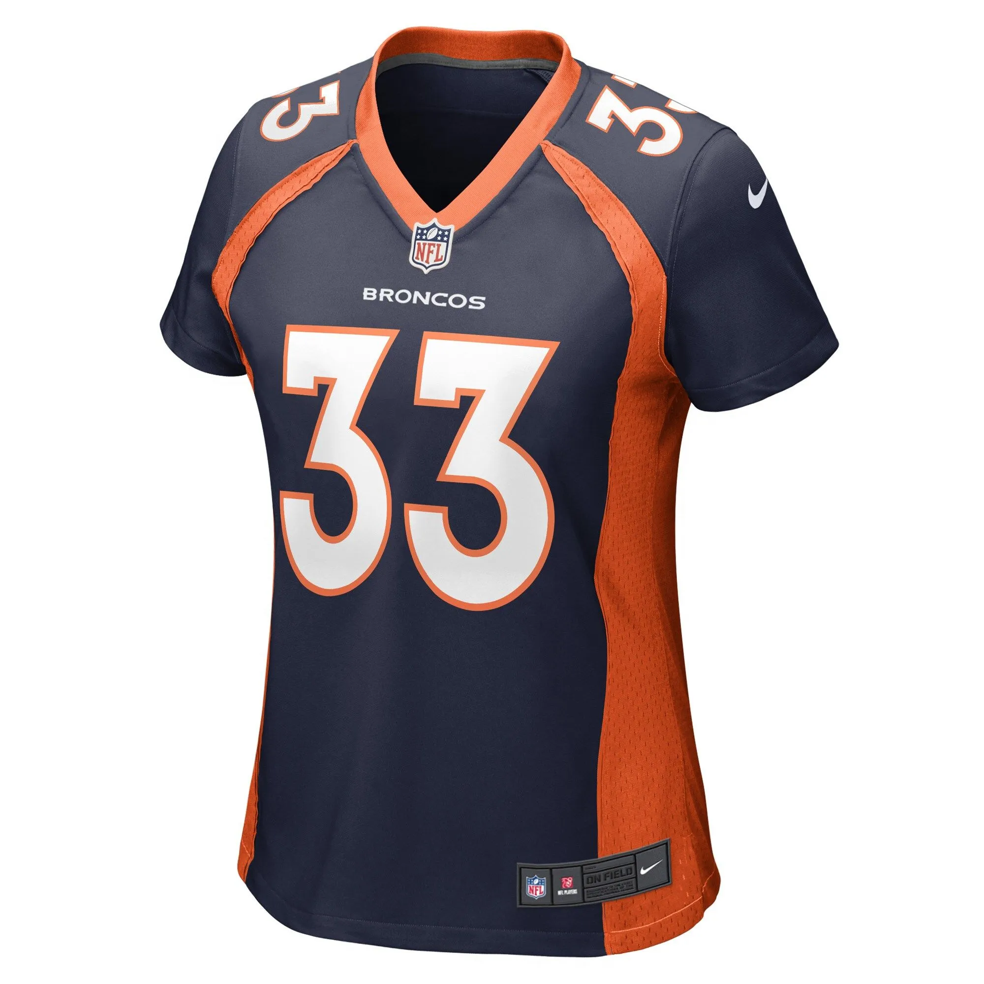 Javonte Williams Denver Broncos  Women's Home Game Player Jersey - Navy