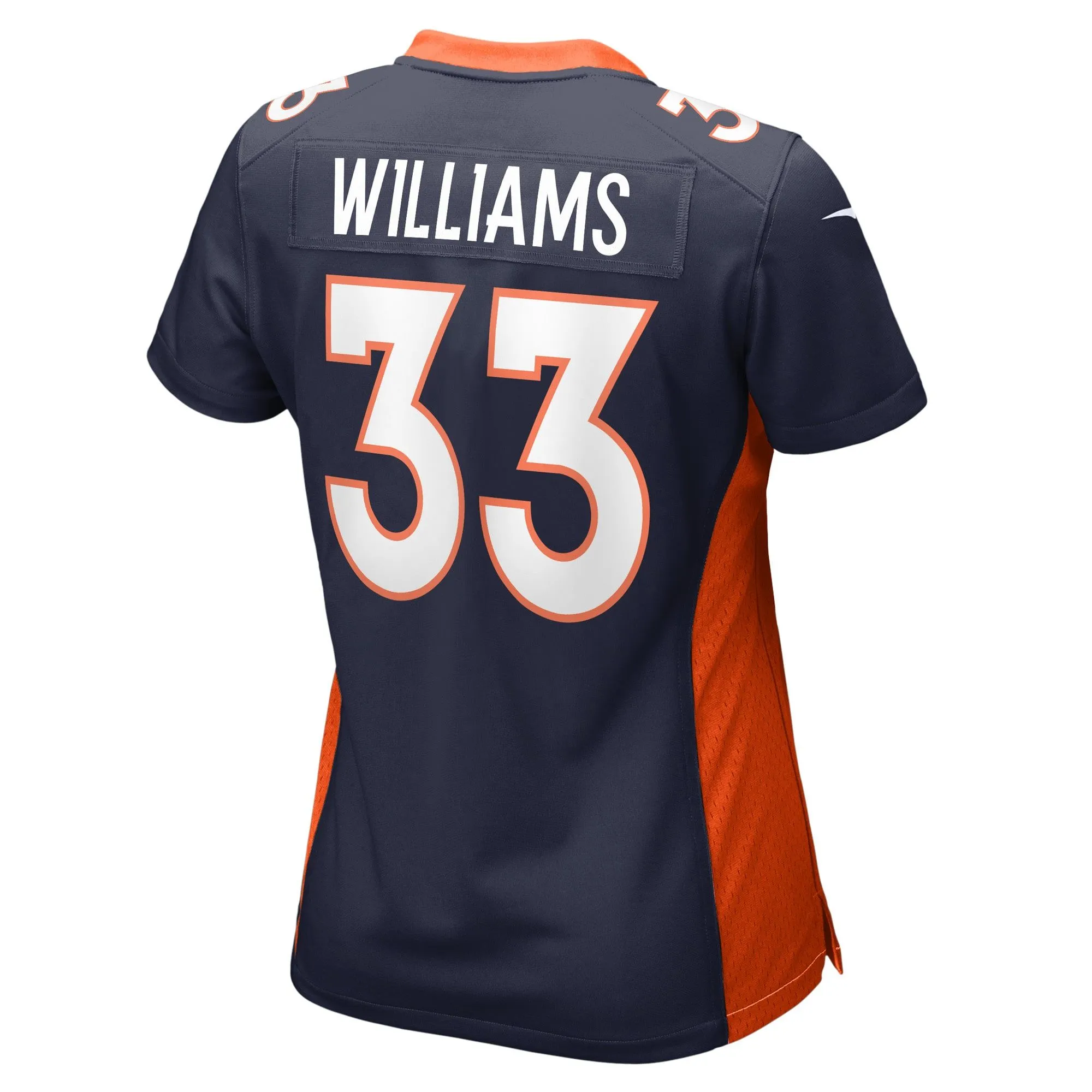 Javonte Williams Denver Broncos  Women's Home Game Player Jersey - Navy