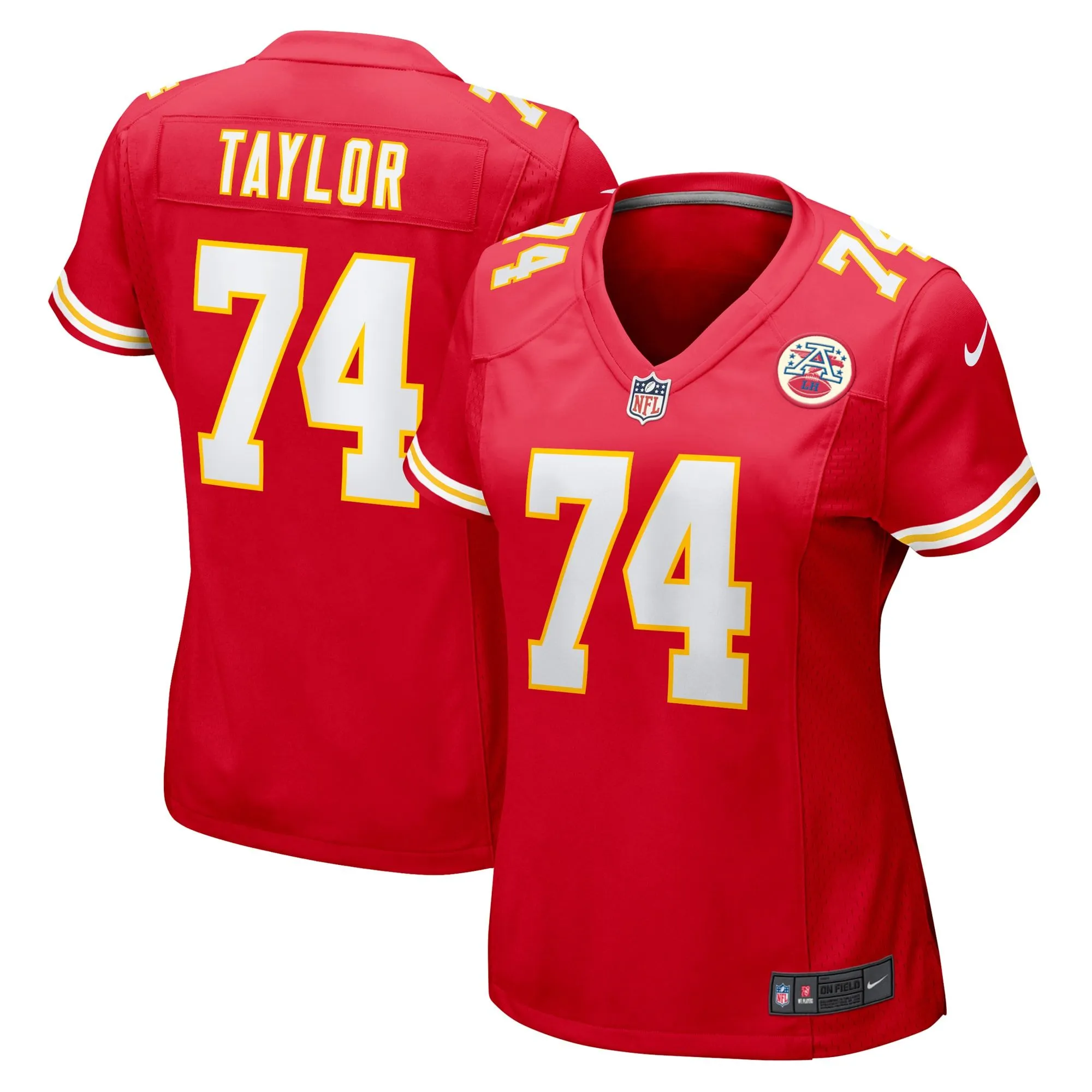 Jawaan Taylor Kansas City Chiefs  Women's Game Player Jersey - Red