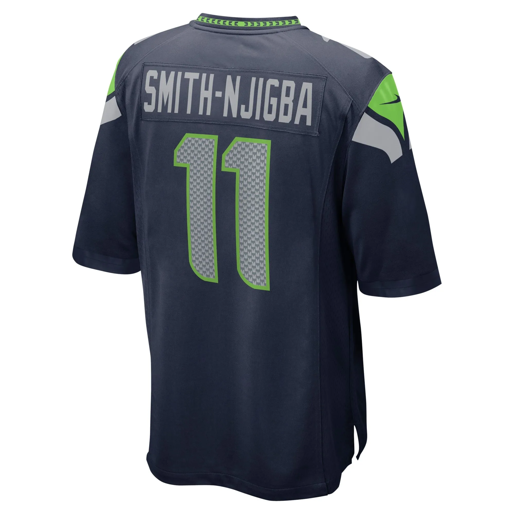 Jaxon Smith-Njigba Seattle Seahawks  2023 NFL Draft First Round Pick Game Jersey - College Navy