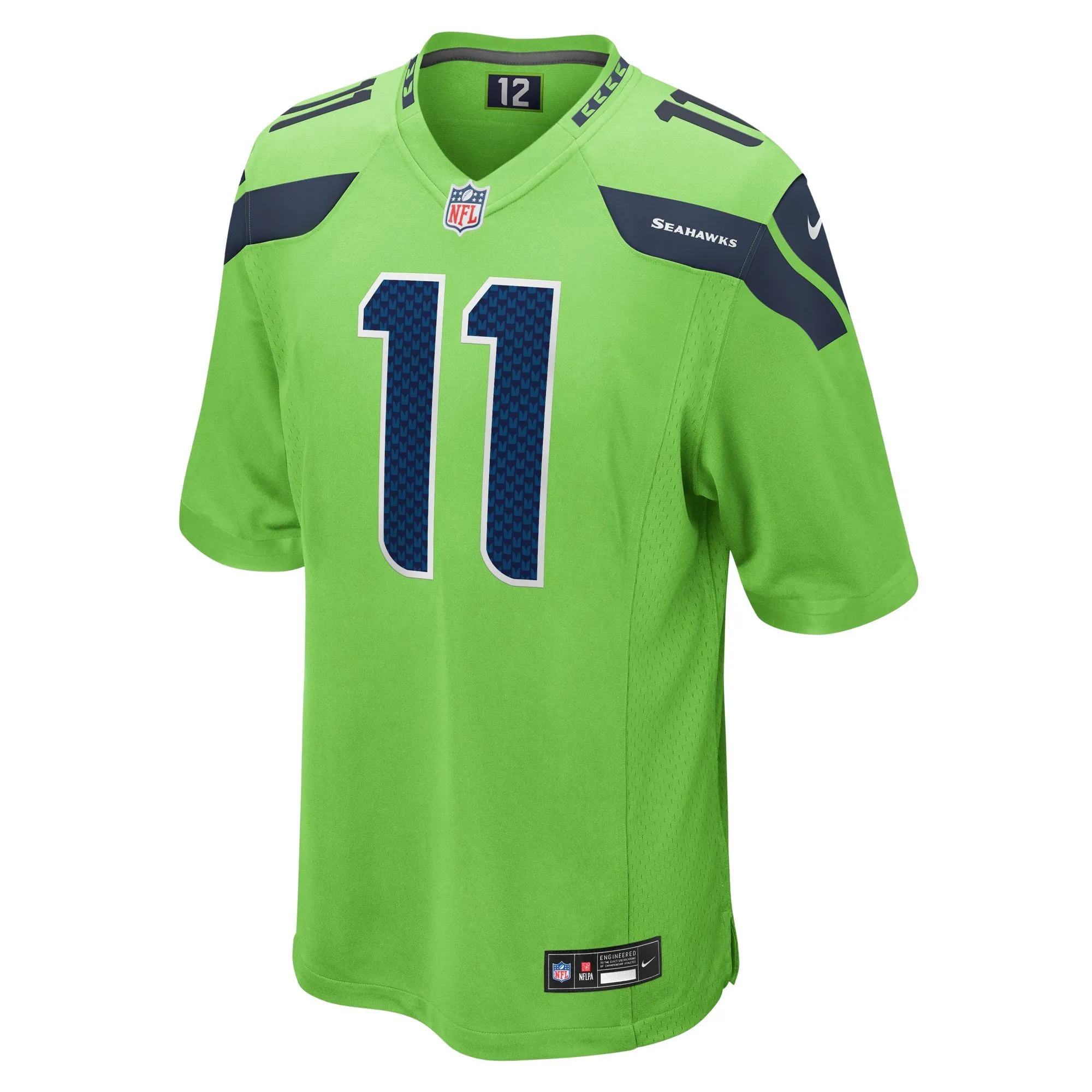 Jaxon Smith-Njigba Seattle Seahawks   Game Jersey - Neon Green