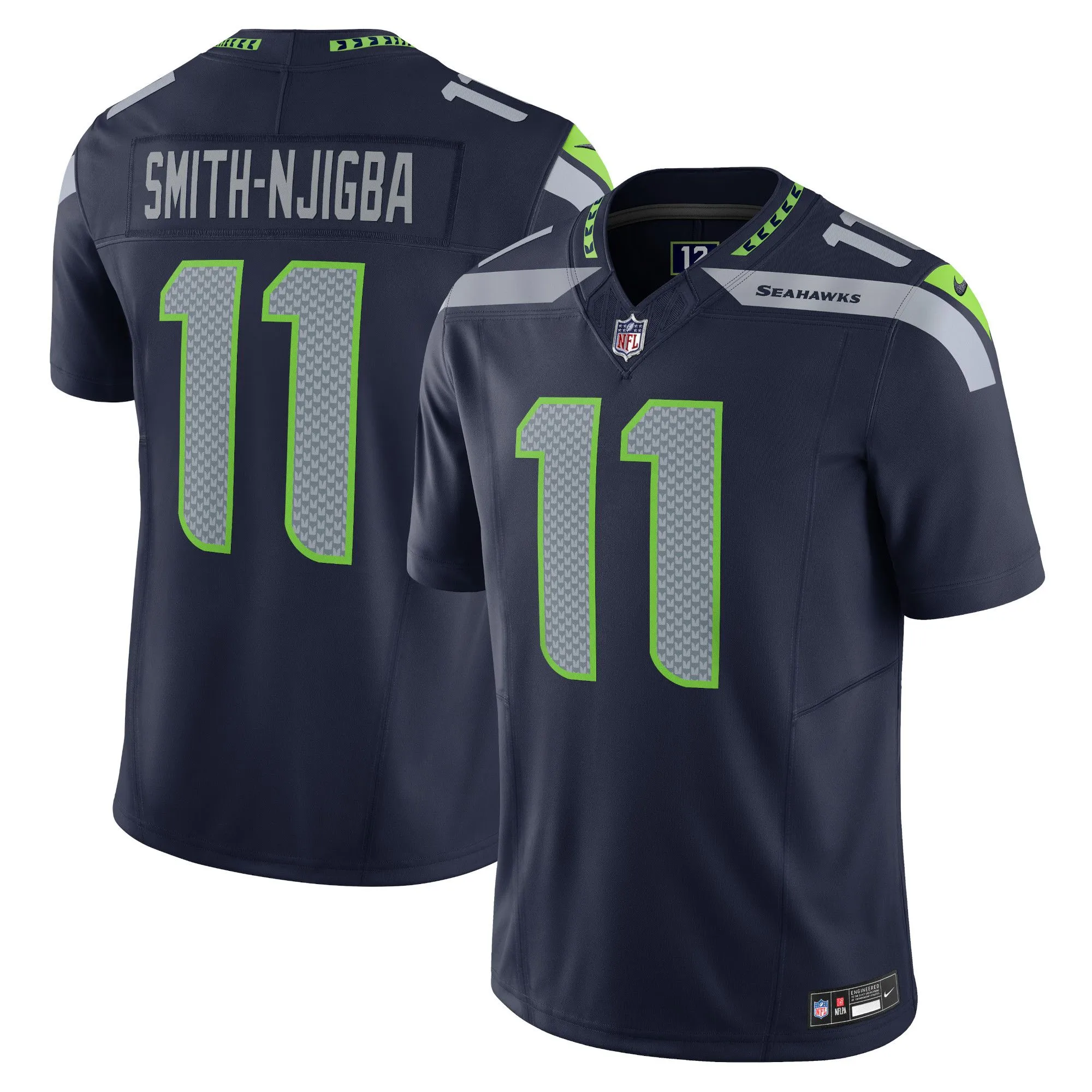 Jaxon Smith-Njigba Seattle Seahawks  Vapor F.U.S.E. Limited Jersey - Navy