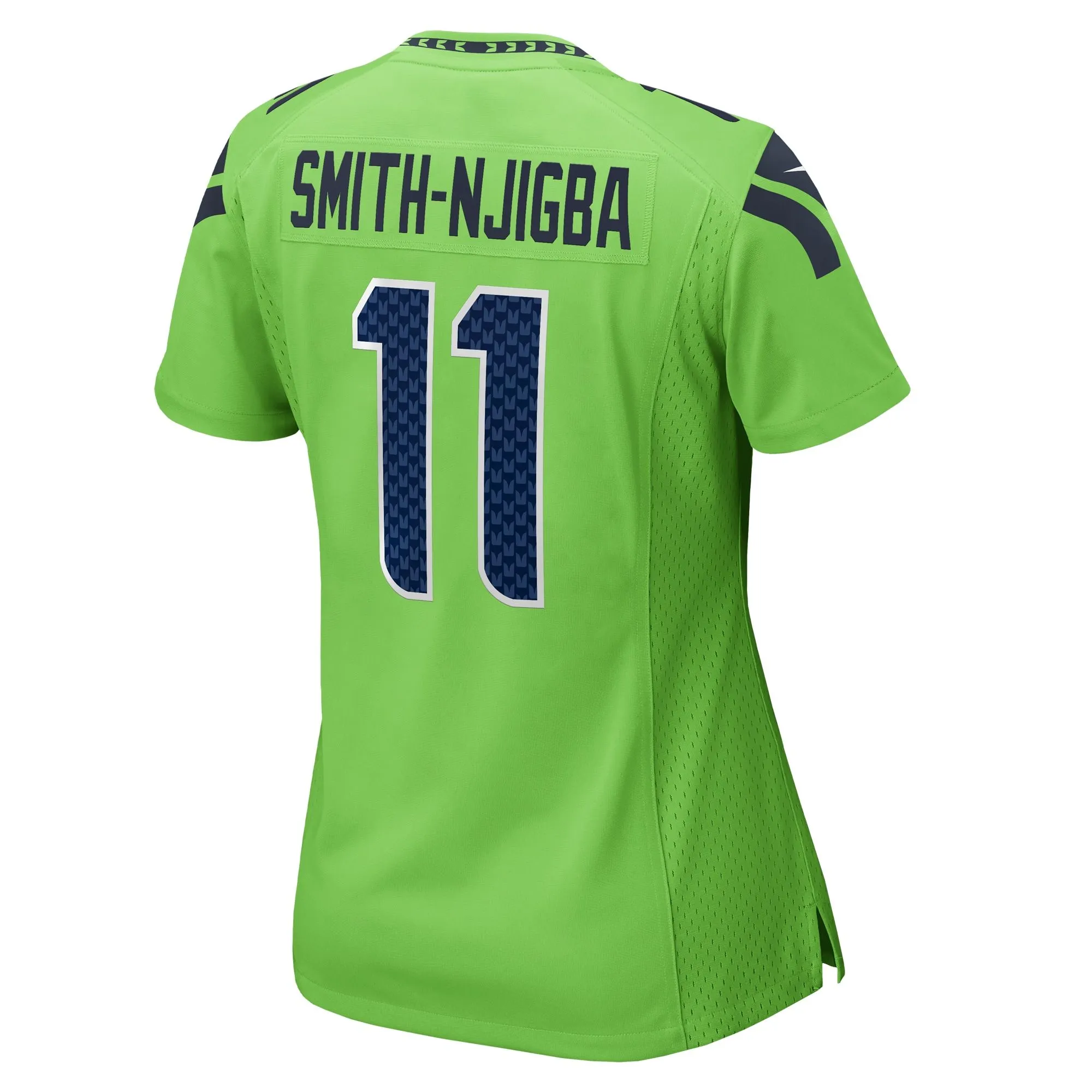 Jaxon Smith-Njigba Seattle Seahawks  Women's  Game Jersey - Neon Green