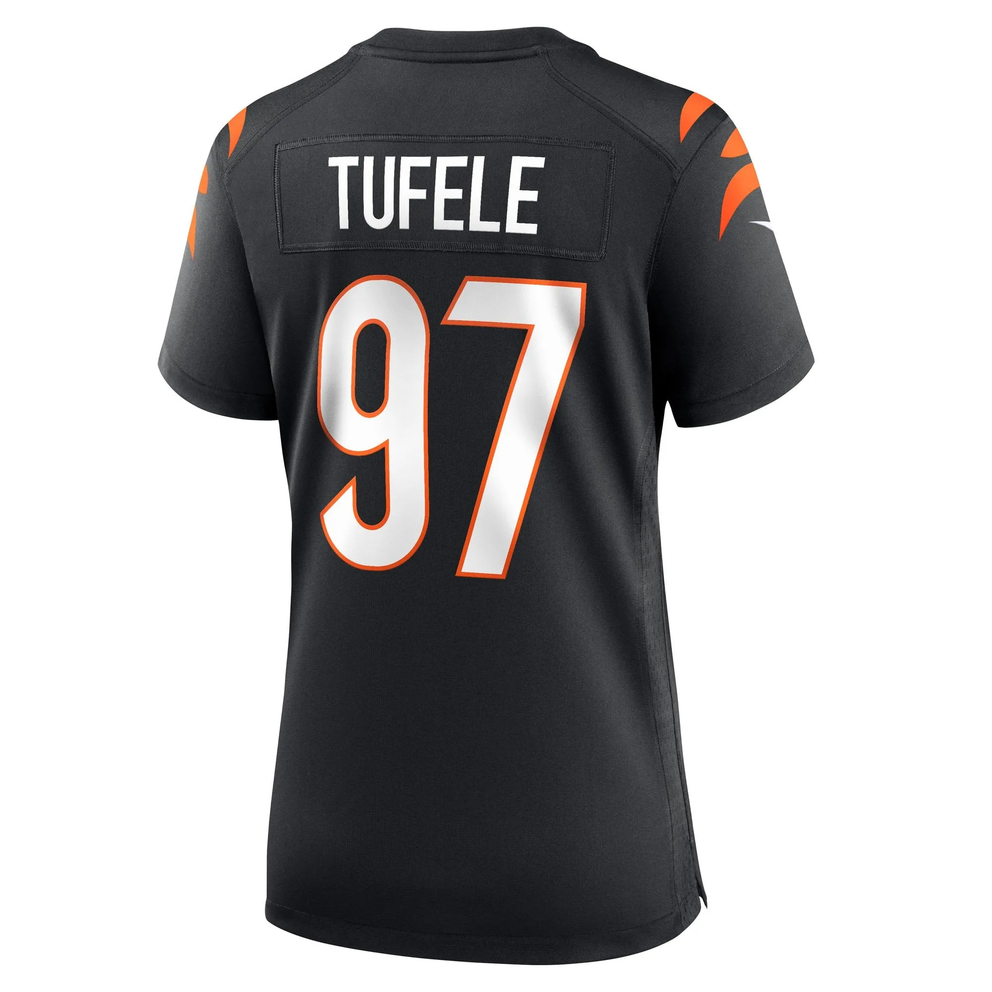 Jay Tufele Cincinnati Bengals  Women's Game Player Jersey - Black