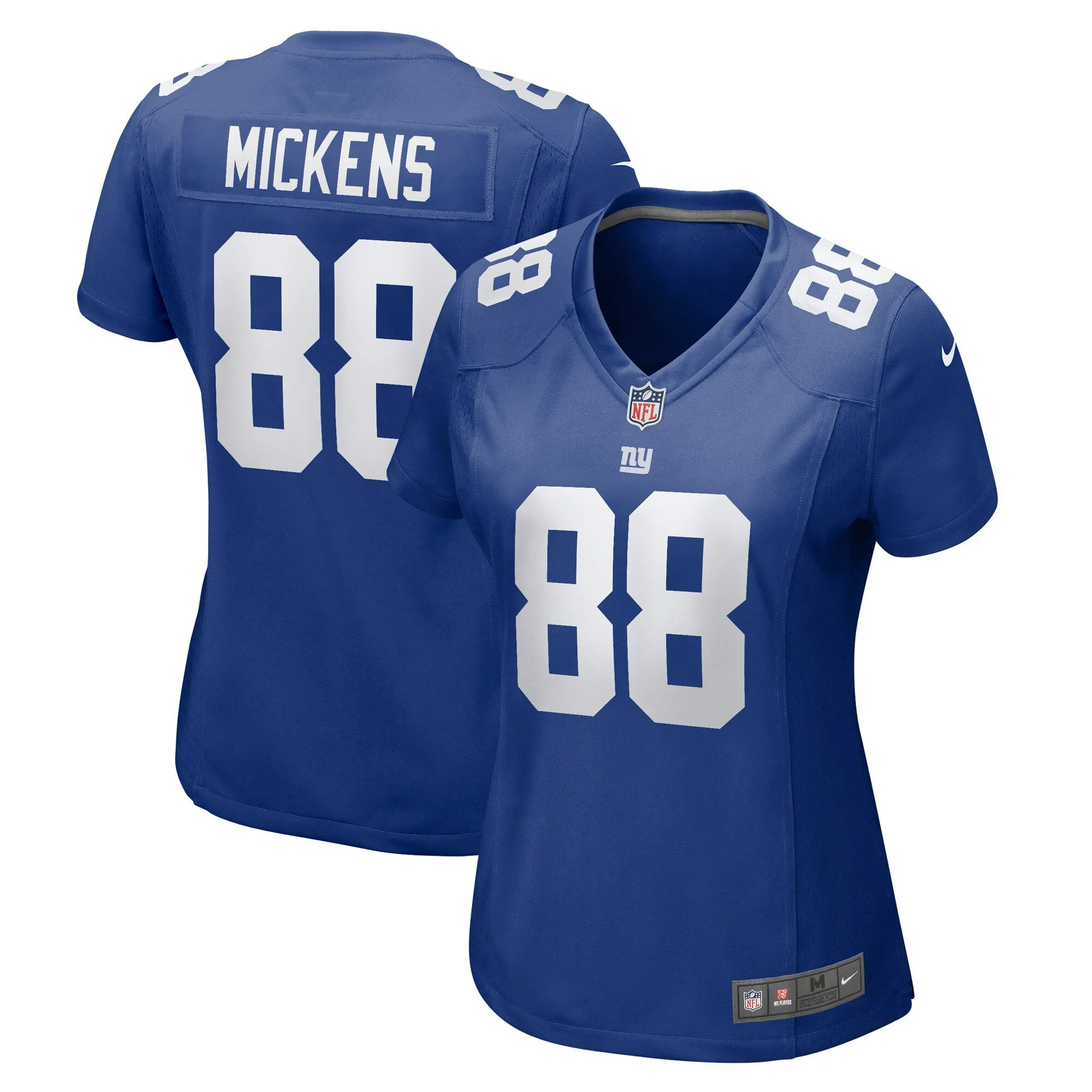 Jaydon Mickens New York Giants  Women's Team Game Jersey - Royal