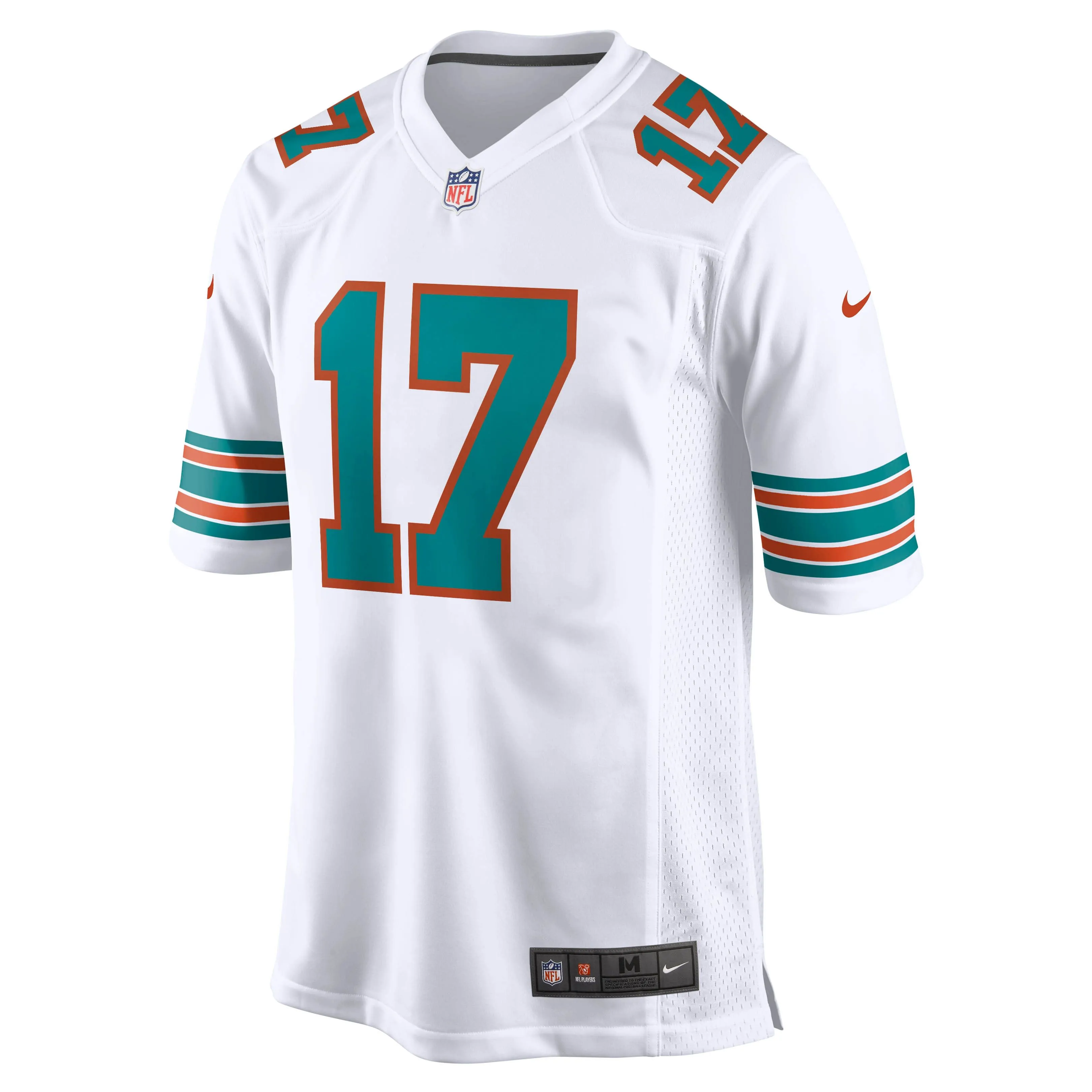 Jaylen Waddle Miami Dolphins  Game Jersey - White