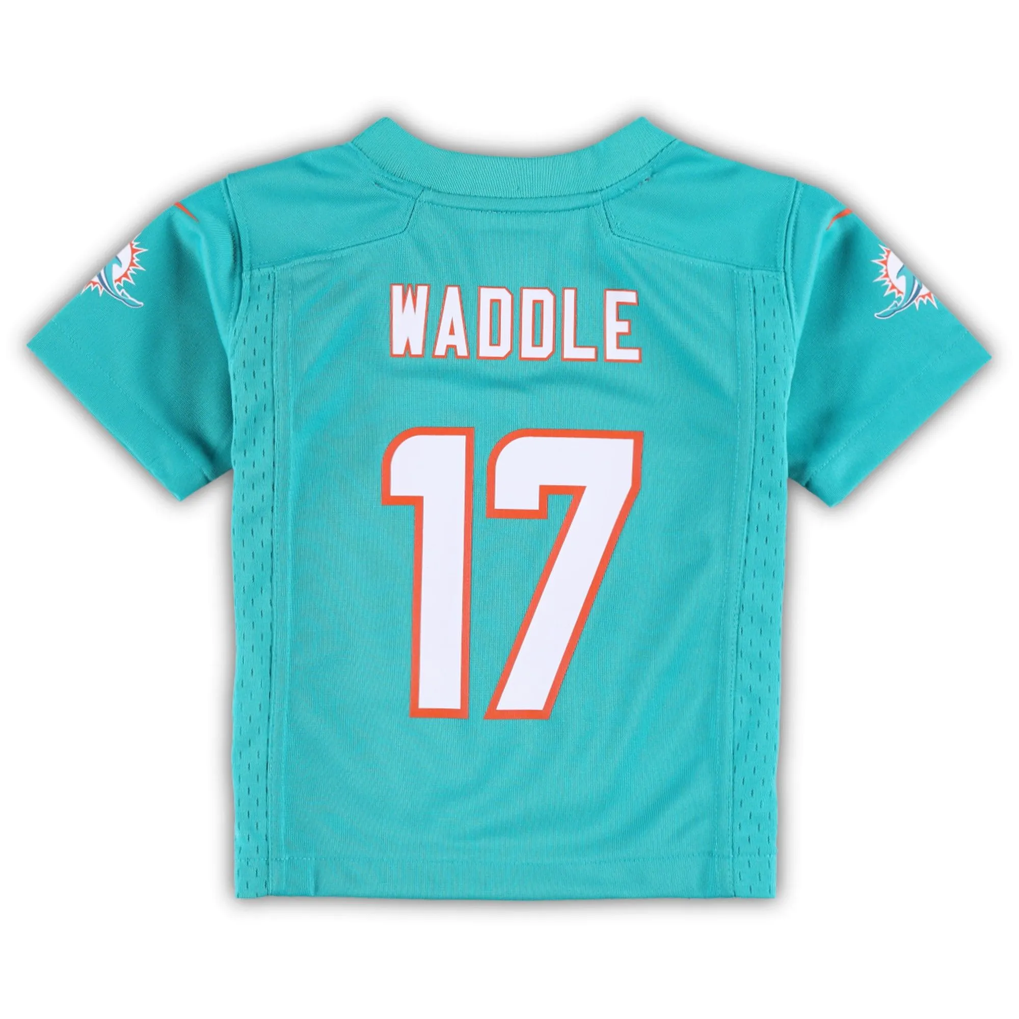 Jaylen Waddle Miami Dolphins  Toddler Game Jersey - Aqua