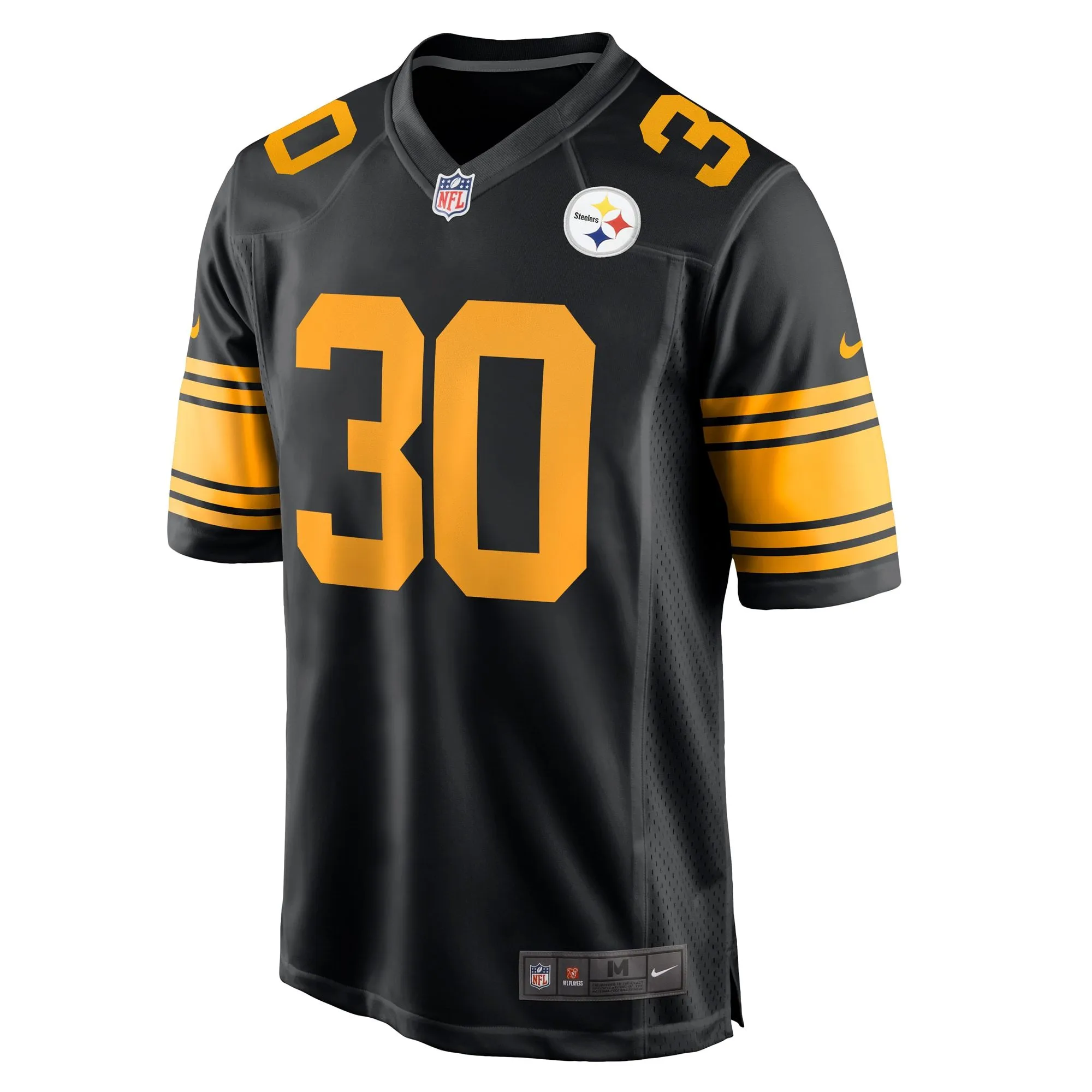 Jaylen Warren Pittsburgh Steelers  Alternate Game Jersey -  Black