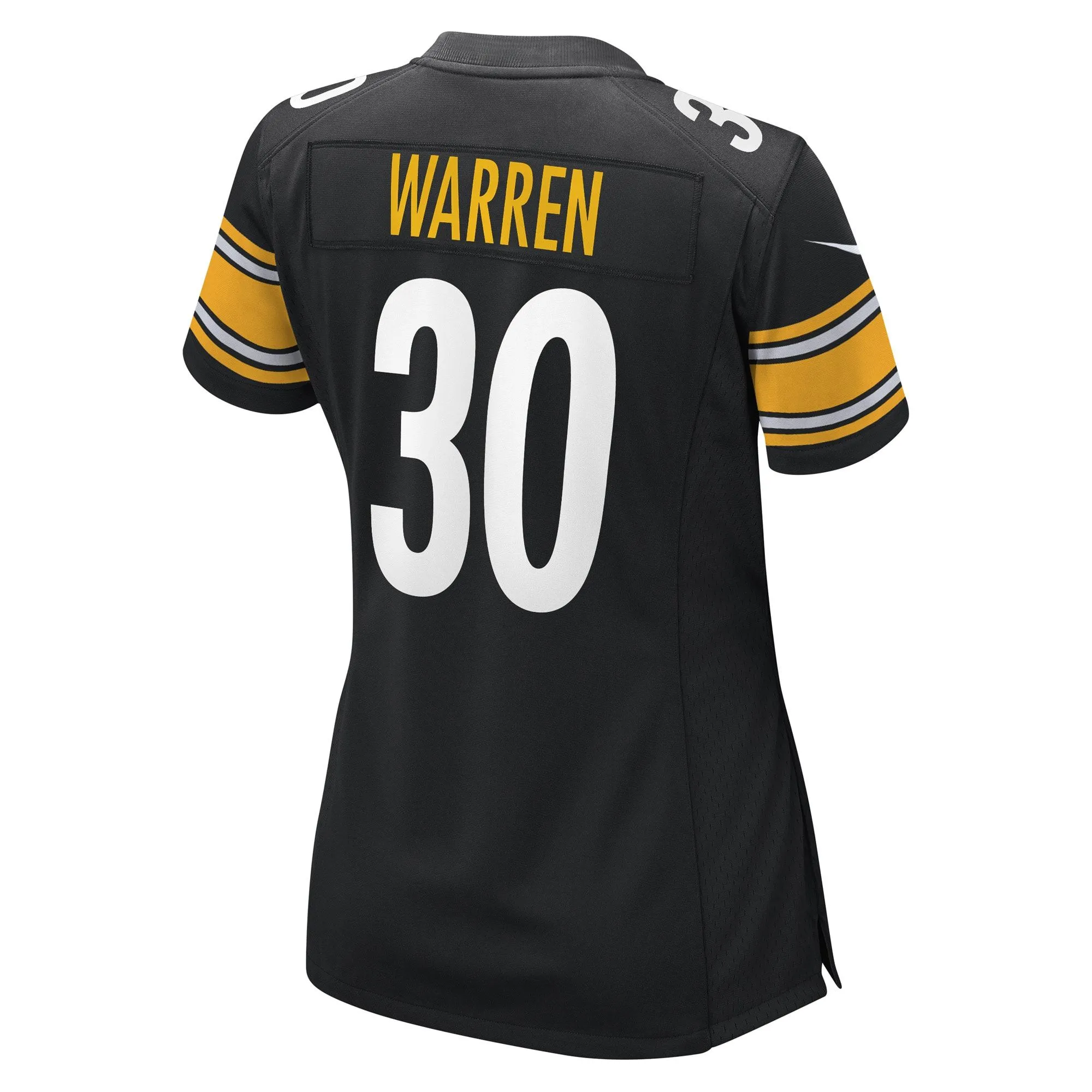 Jaylen Warren Pittsburgh Steelers  Women's Game Player Jersey - Black