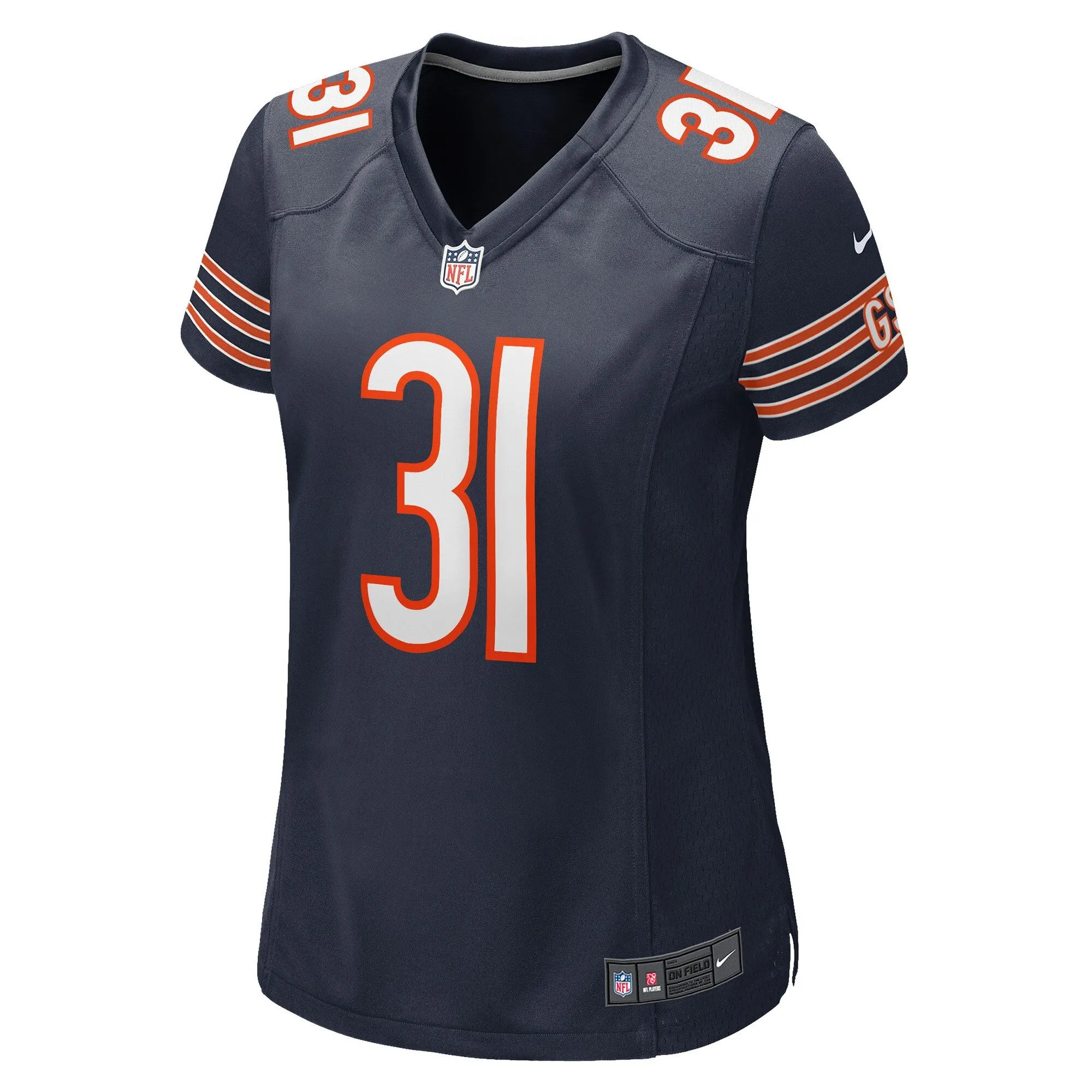 Jaylon Jones Chicago Bears  Women's Game Player Jersey - Navy