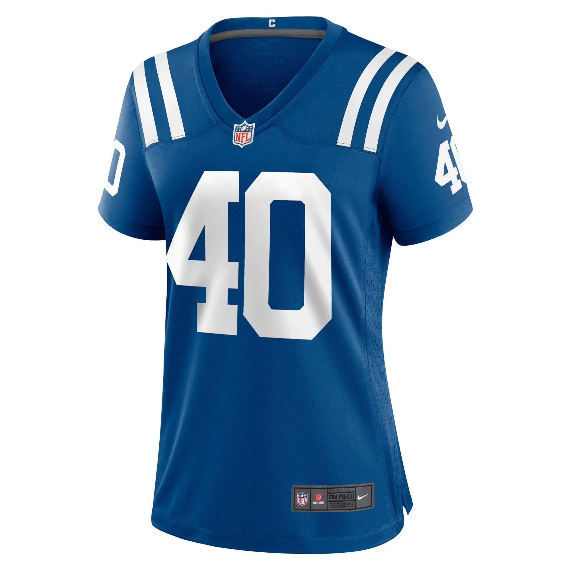 Jaylon Jones Indianapolis Colts  Women's Team Game Jersey -  Royal