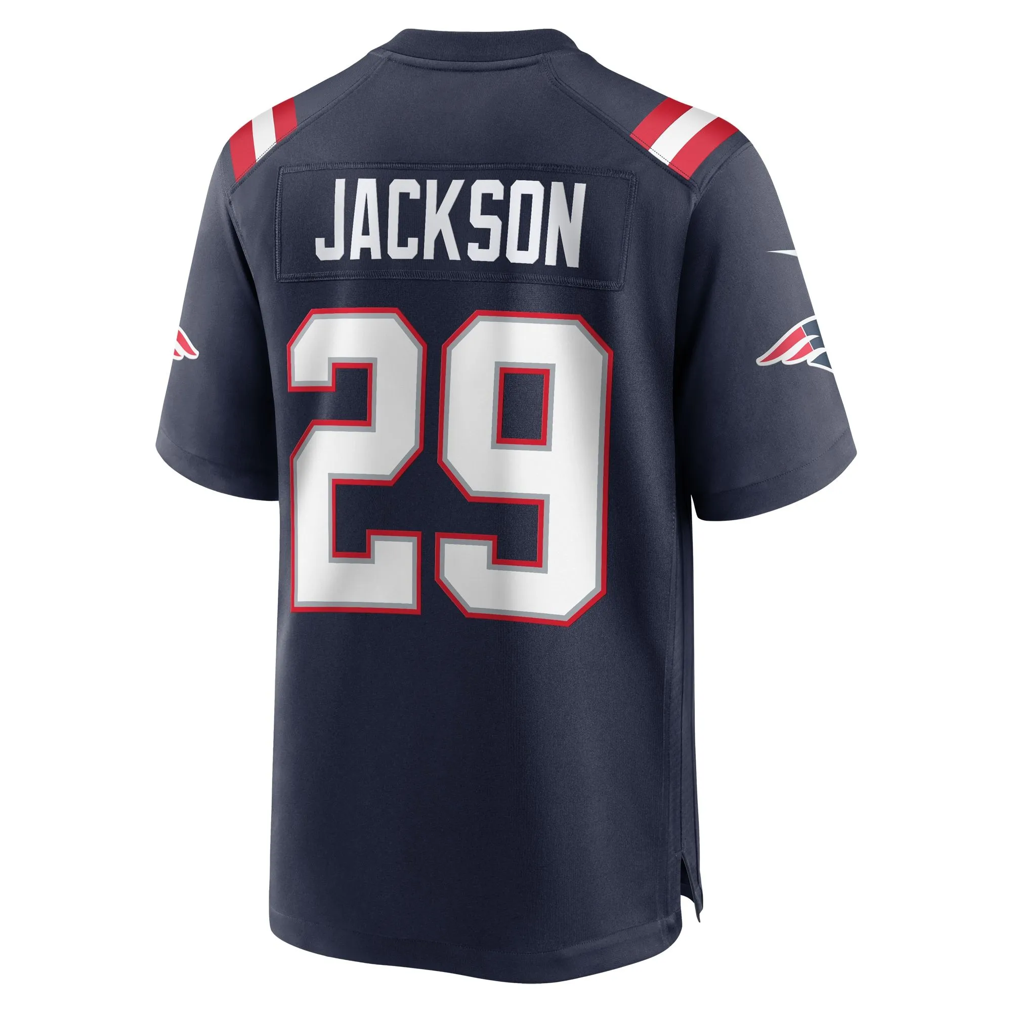 JC Jackson New England Patriots   Game Jersey -  Navy