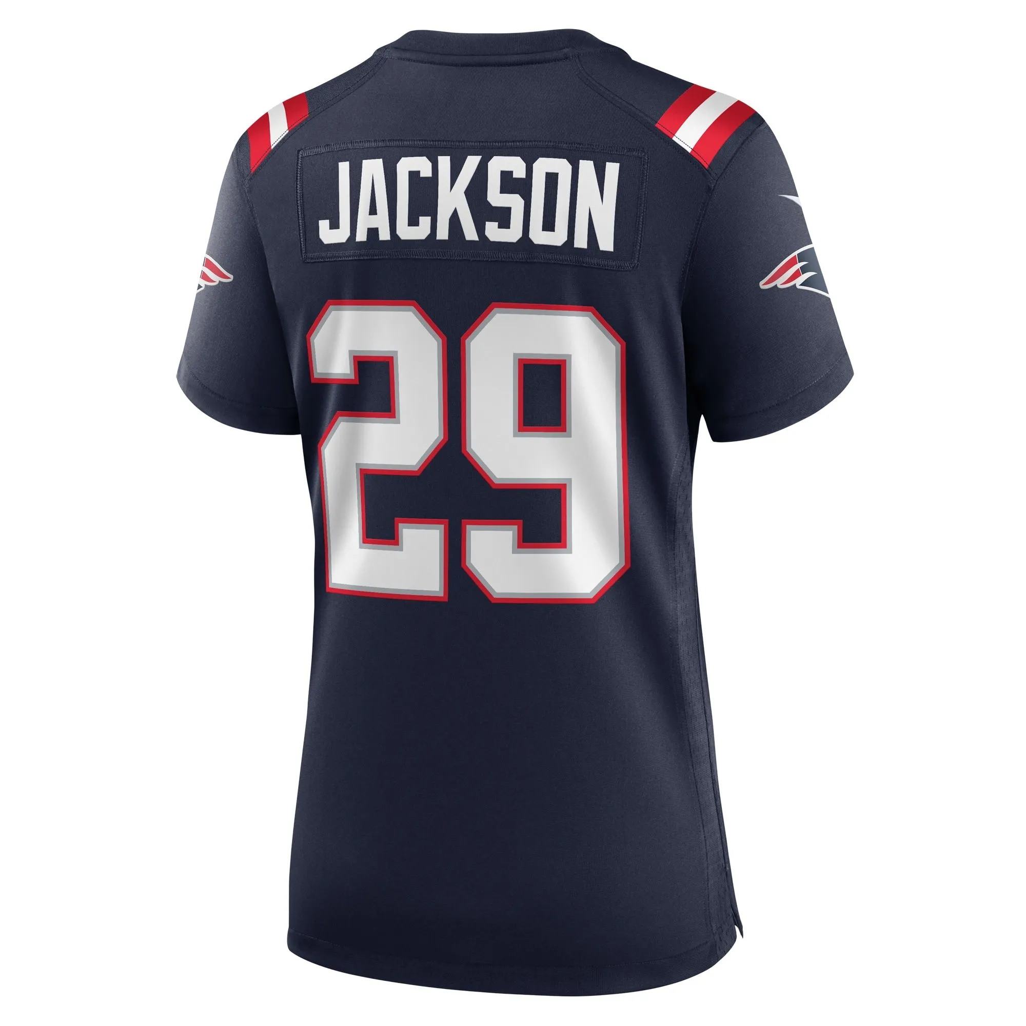 JC Jackson New England Patriots  Women's  Game Jersey -  Navy