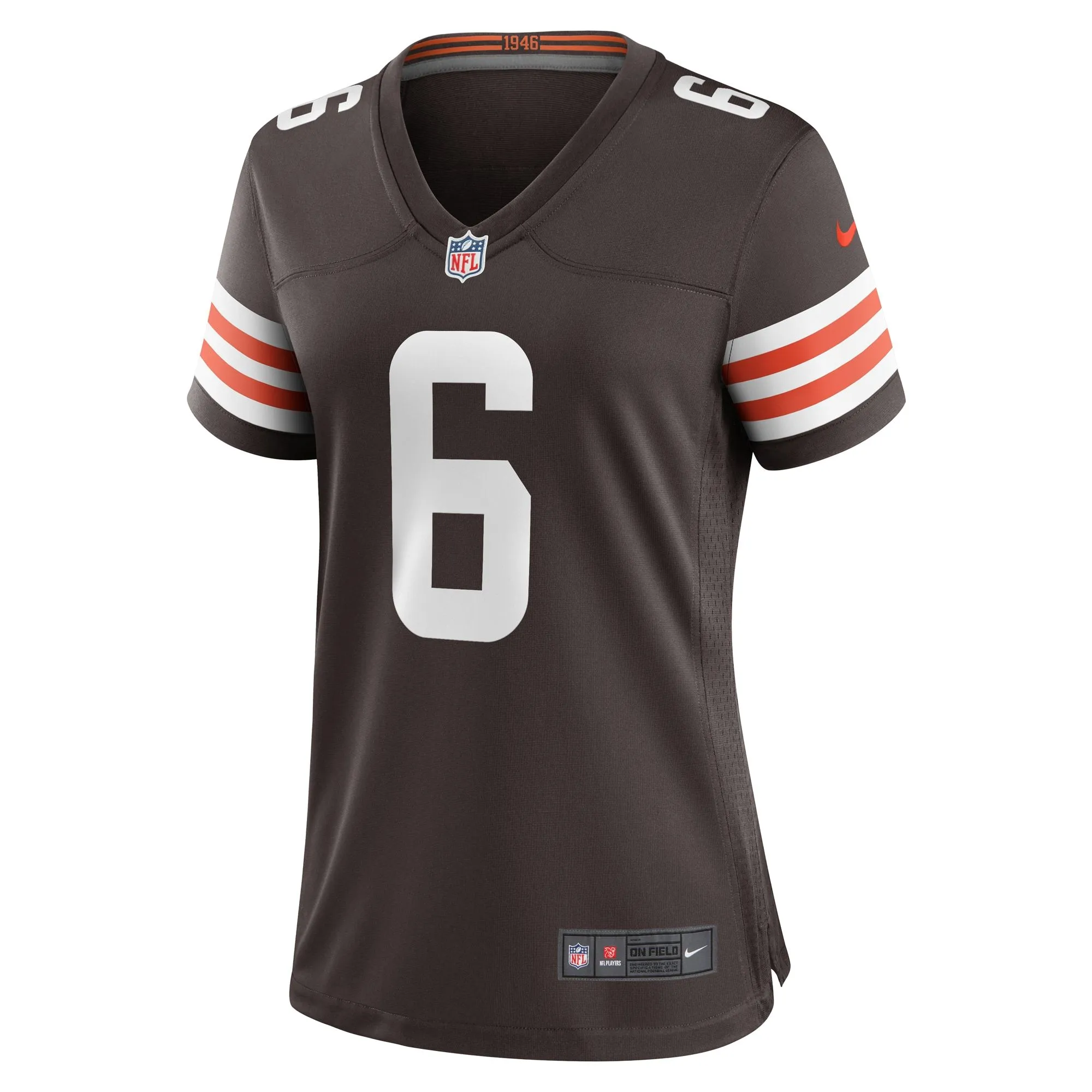 Jeremiah Owusu-Koramoah Cleveland Browns  Women's Team Game Jersey - Brown