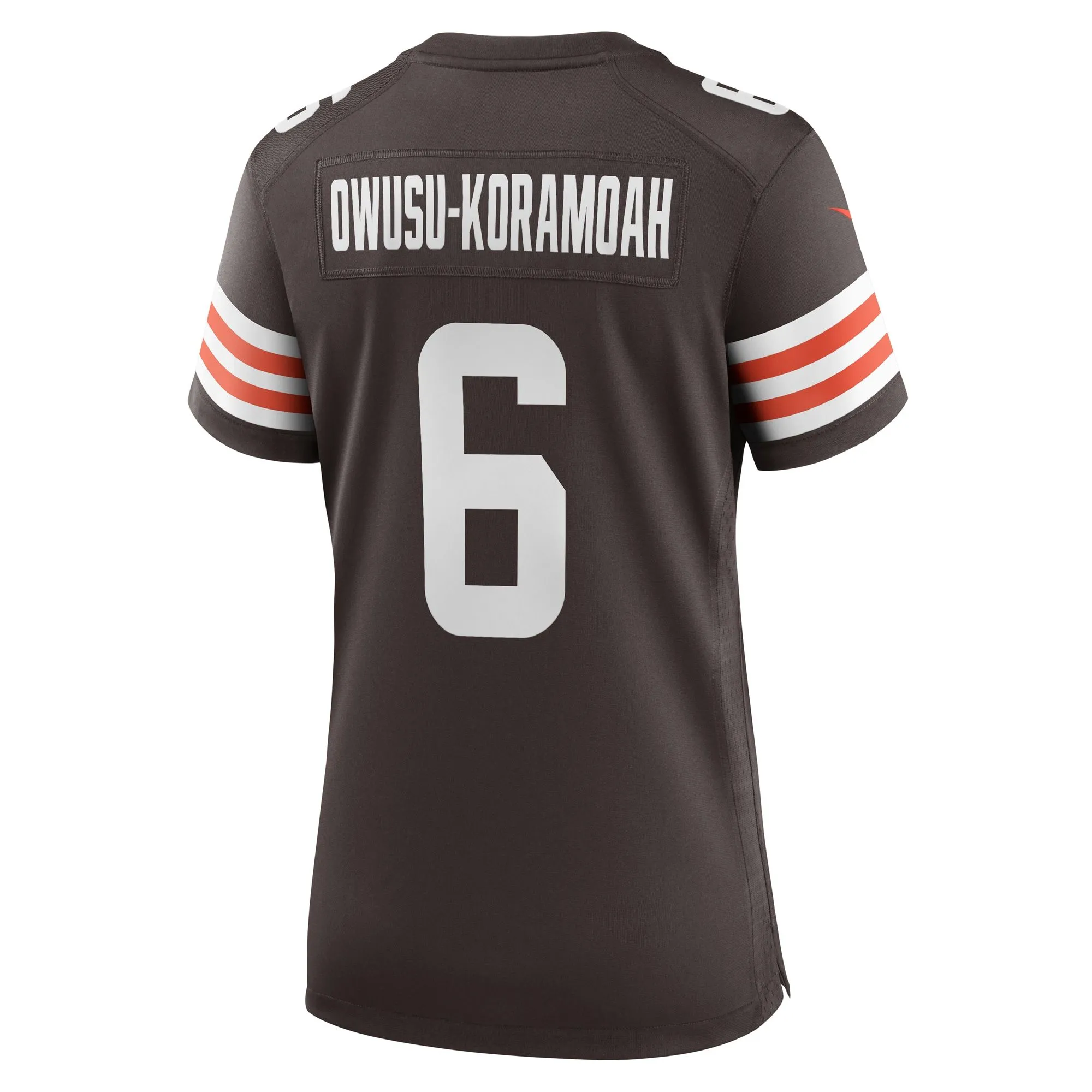 Jeremiah Owusu-Koramoah Cleveland Browns  Women's Team Game Jersey - Brown