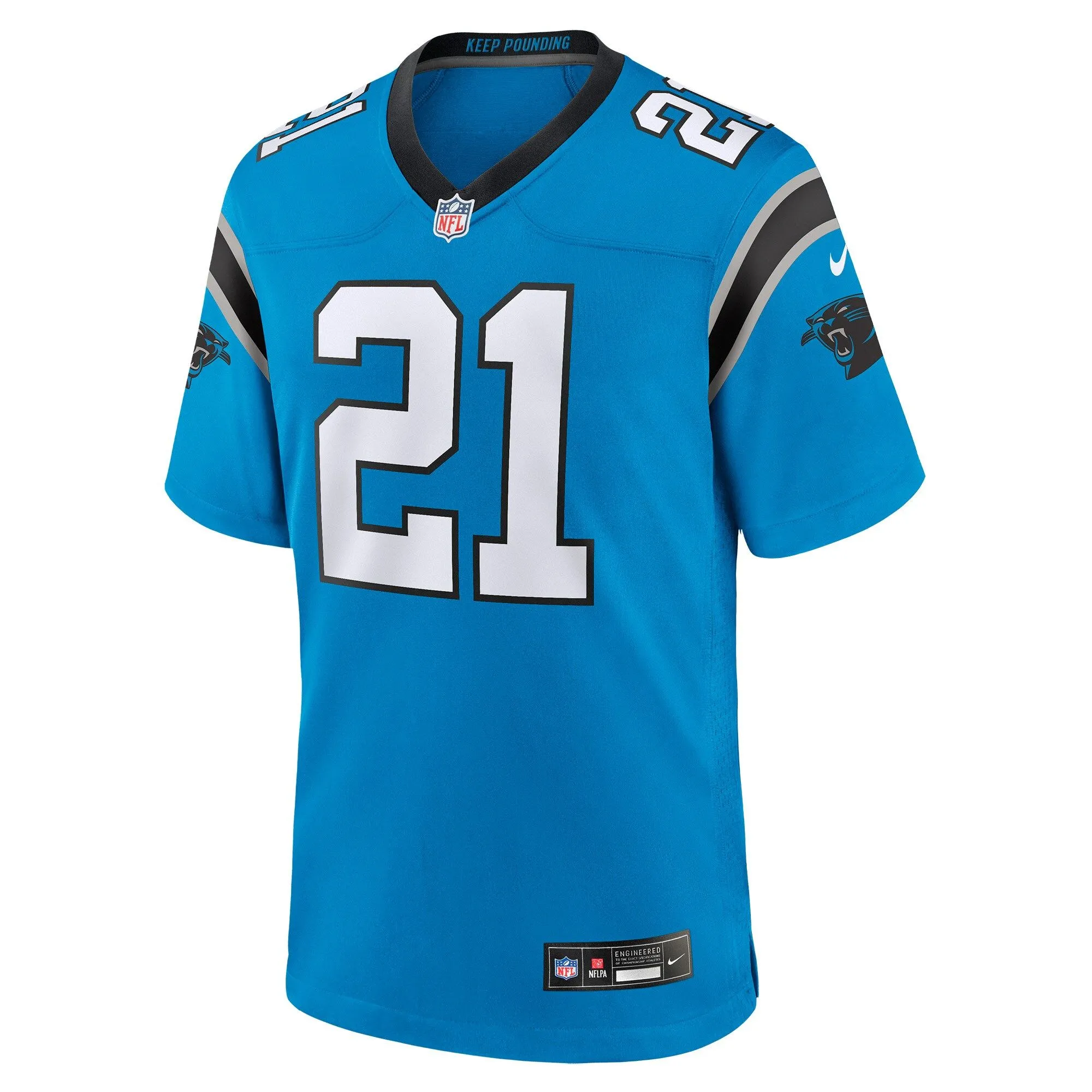 Jeremy Chinn Carolina Panthers  Alternate Game Jersey - Blue