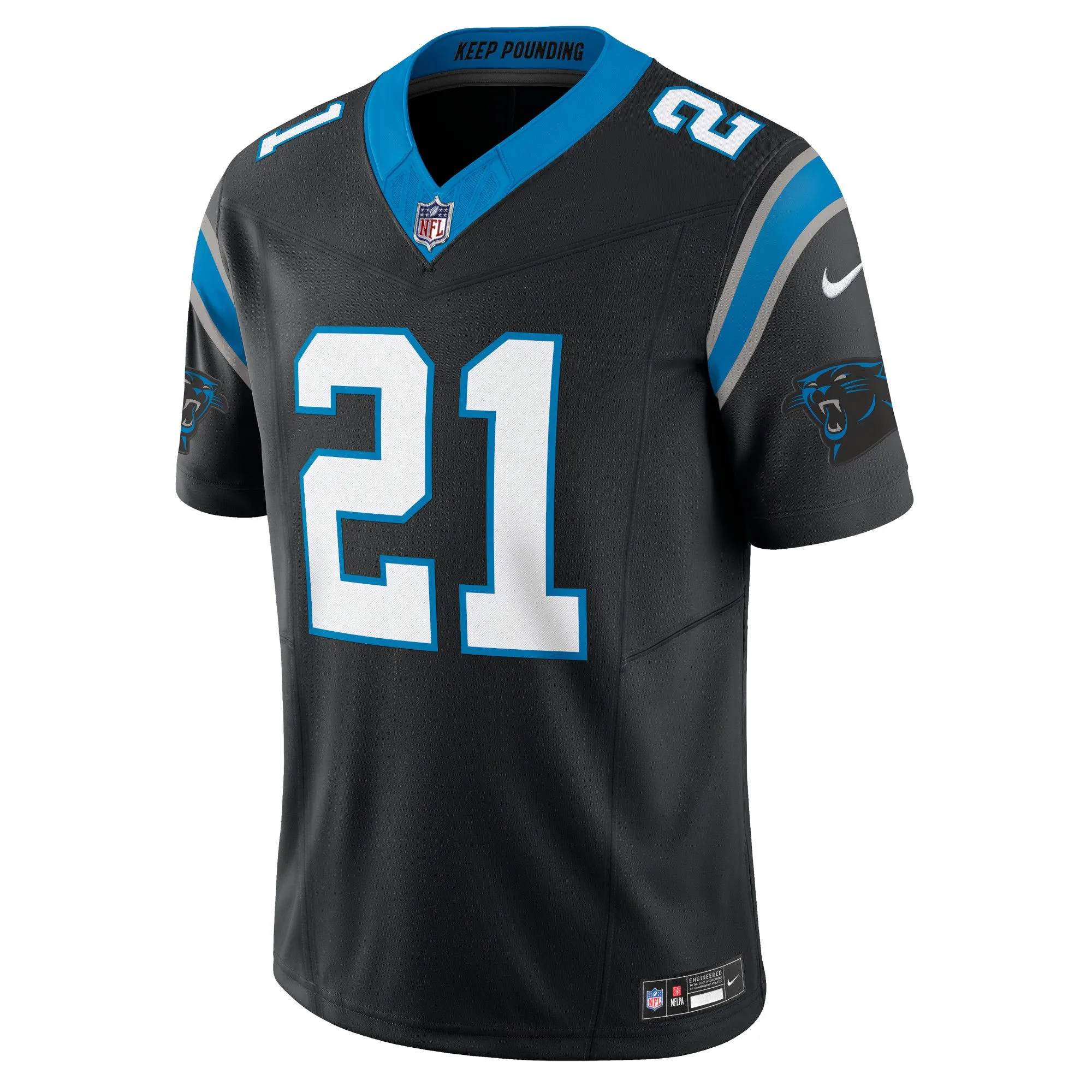 Jeremy Chinn Carolina Panthers  Vapor F.U.S.E. Limited Jersey - Black