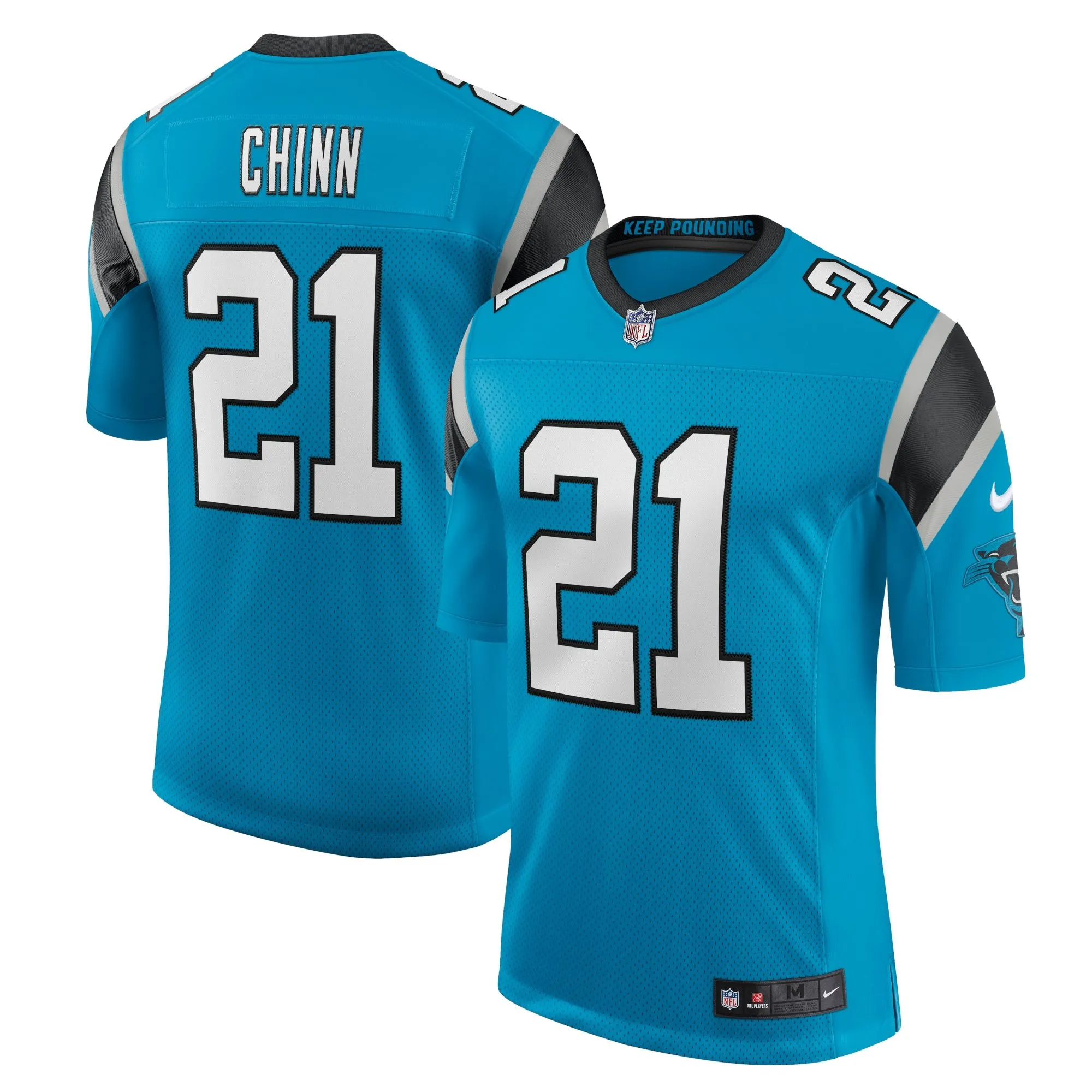 Jeremy Chinn Carolina Panthers  Vapor Limited Jersey - Blue