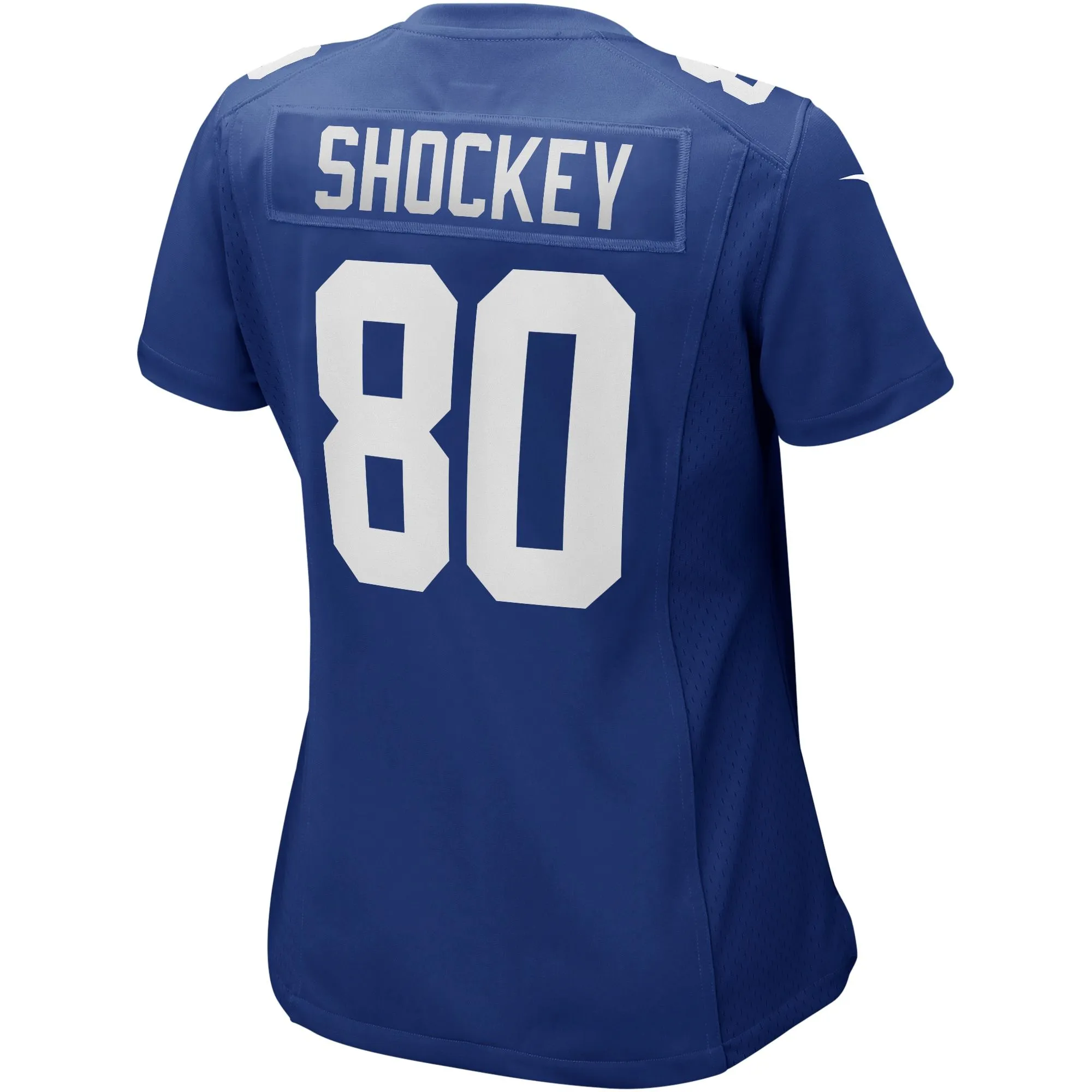 Jeremy Shockey New York Giants  Women's Game Retired Player Jersey - Royal