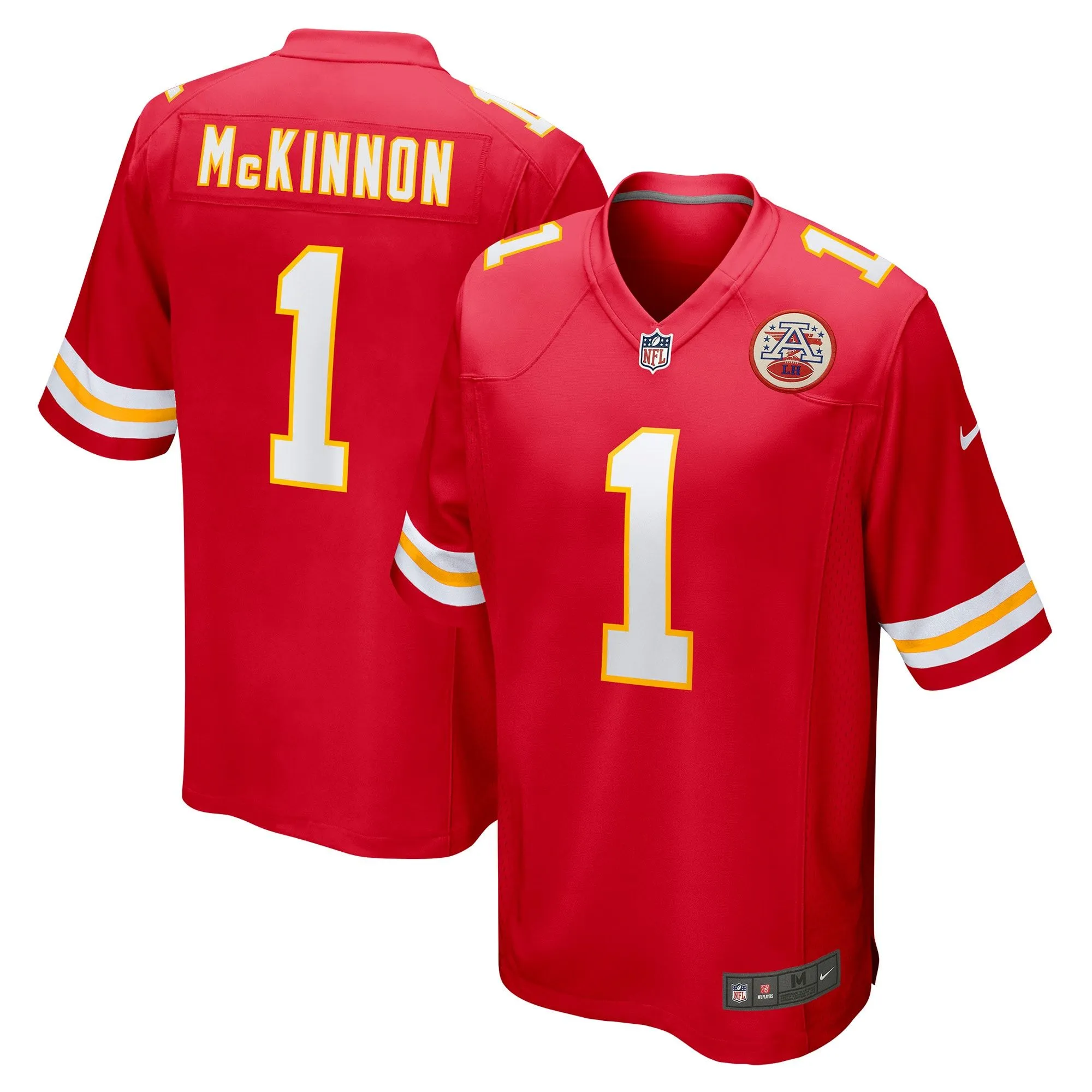 Jerick McKinnon Kansas City Chiefs  Game Player Jersey - Red